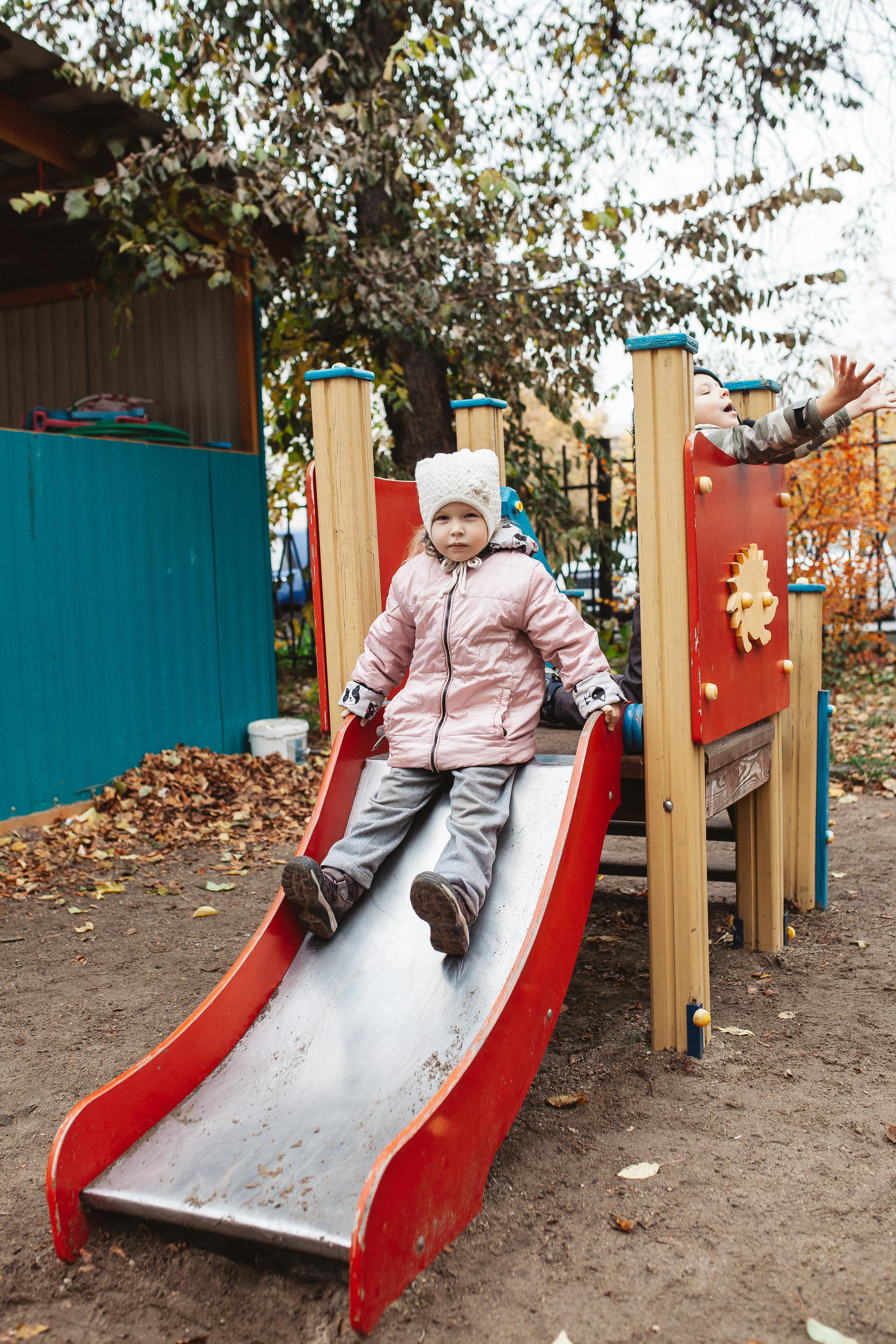 Детский сад, прогулка. Семейный фотограф Трусова Евгения в Екатеринбурге