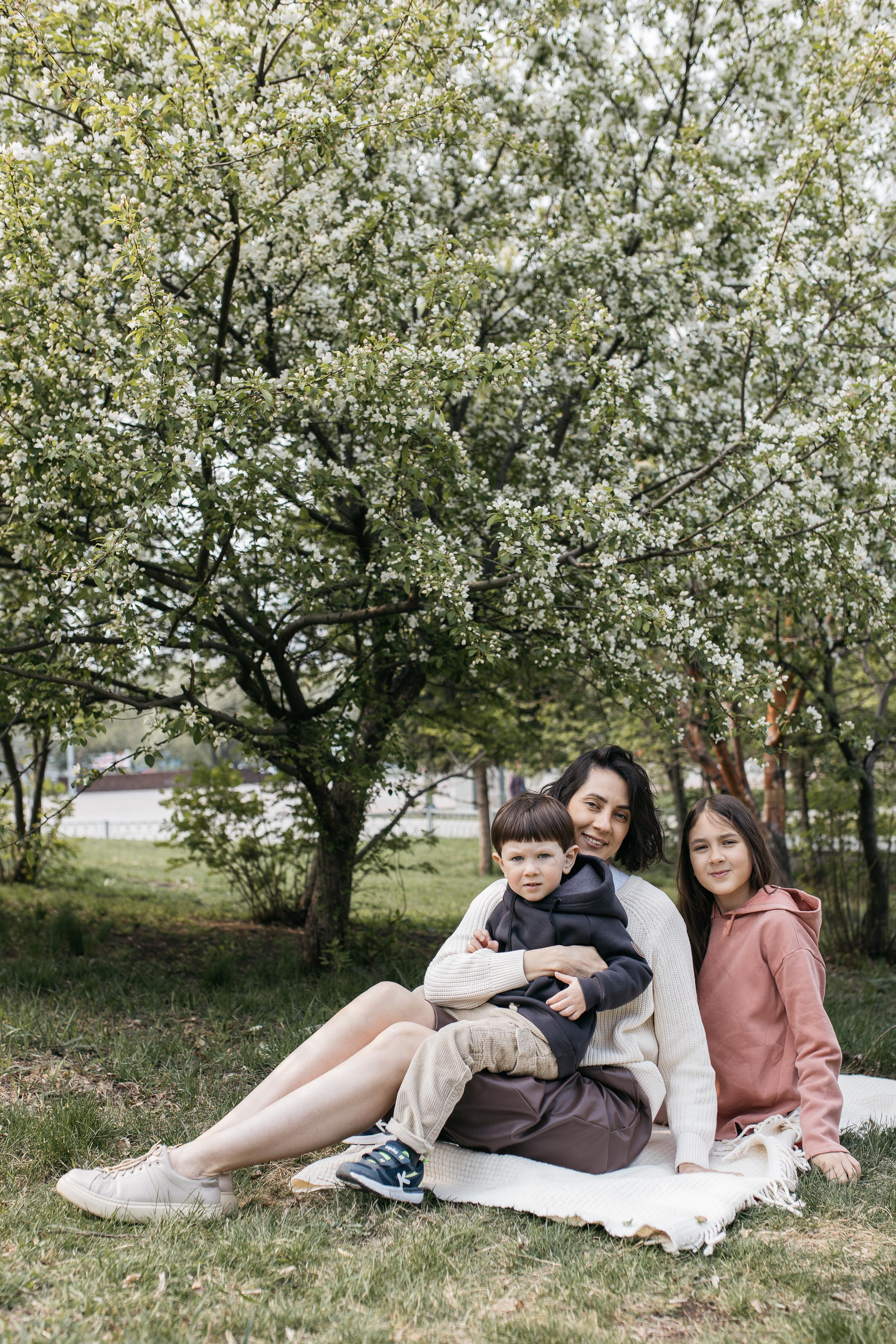 Юля, Макар и Анюта. Семейный фотограф Трусова Евгения в Екатеринбурге