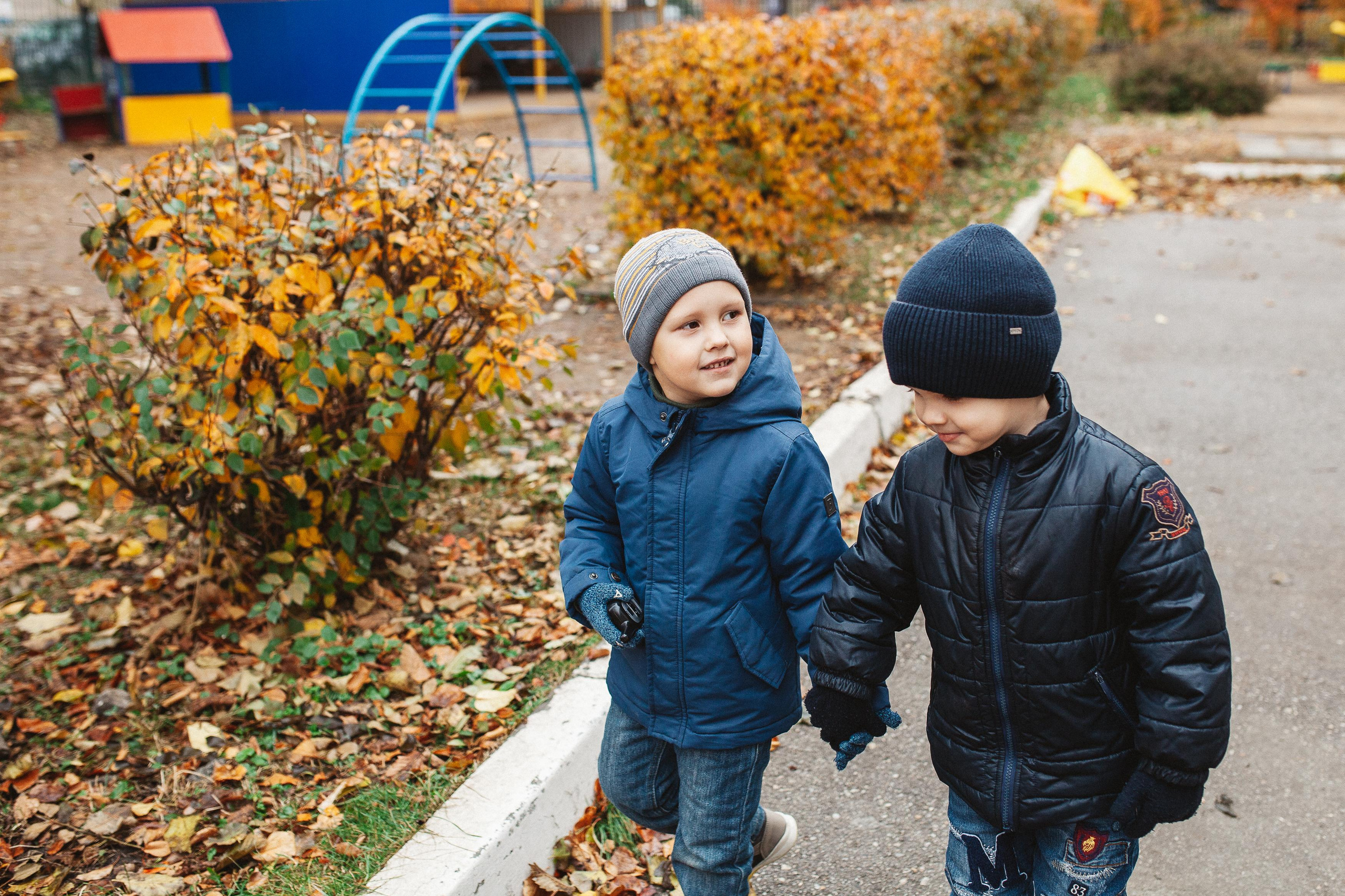 Детский сад, прогулка. Семейный фотограф Трусова Евгения в Екатеринбурге
