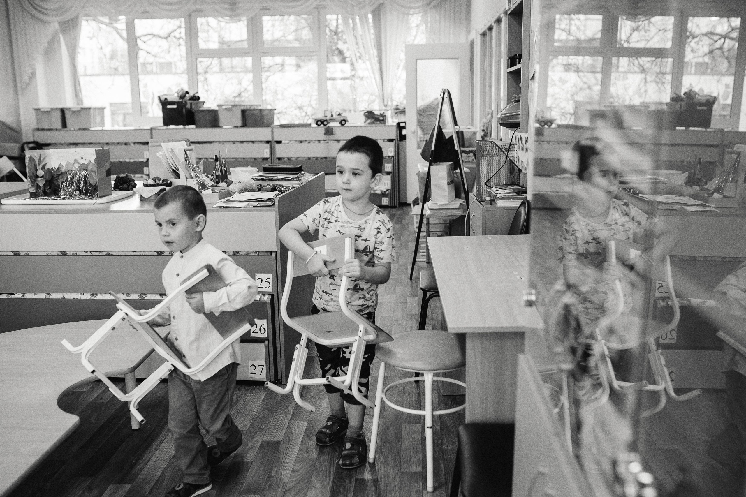 Детский сад, репортаж. Семейный фотограф Трусова Евгения в Екатеринбурге