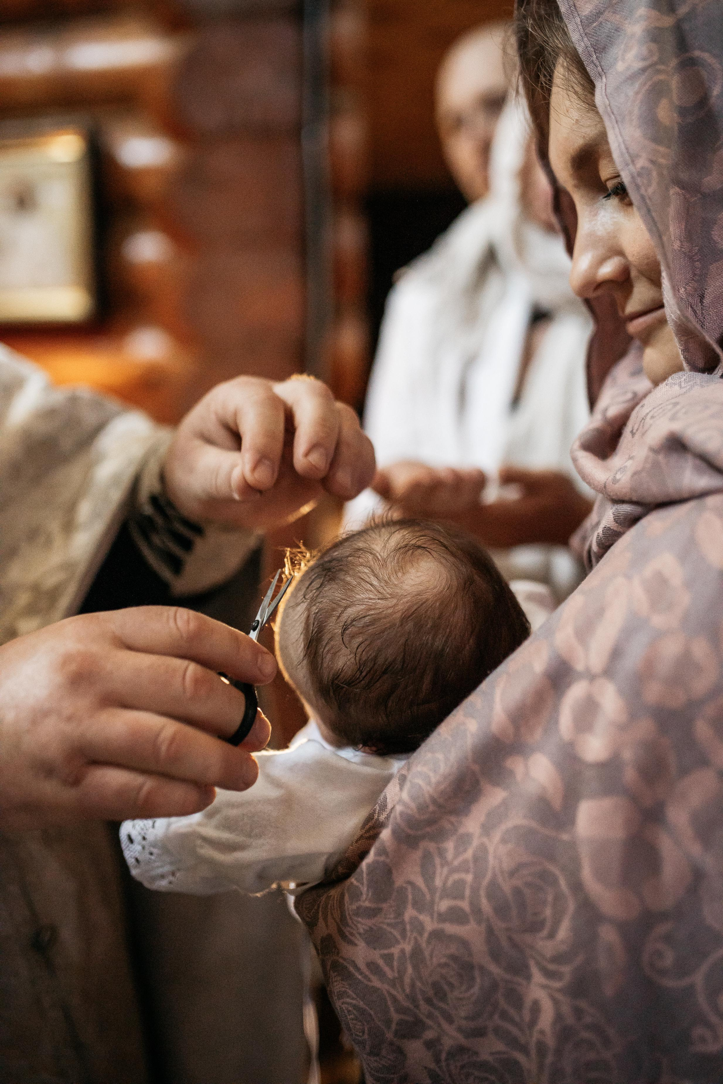Крещение Машеньки. Семейный фотограф Трусова Евгения в Екатеринбурге