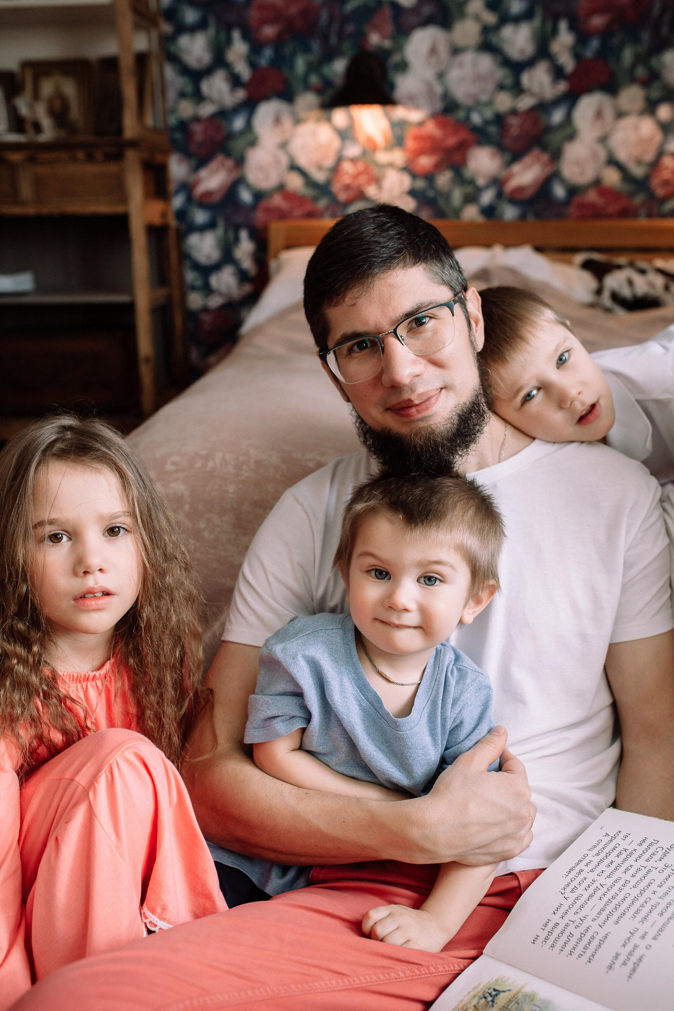Никита, Оля, Сева, Дуня, Соня и Петя. Семейный фотограф Трусова Евгения в Екатеринбурге