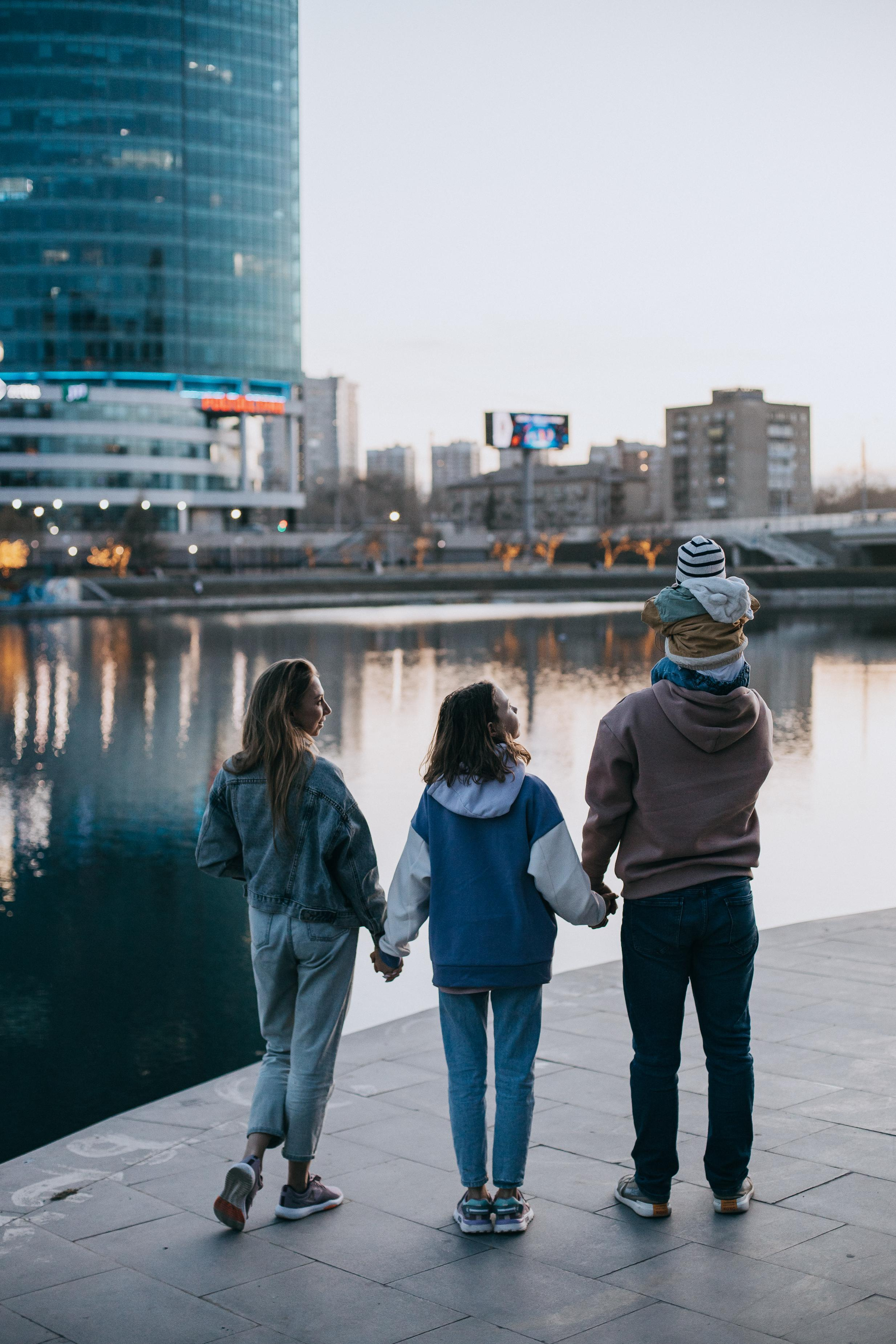 Антон, Надя, Даша и Лёвик. Семейный фотограф Трусова Евгения в Екатеринбурге