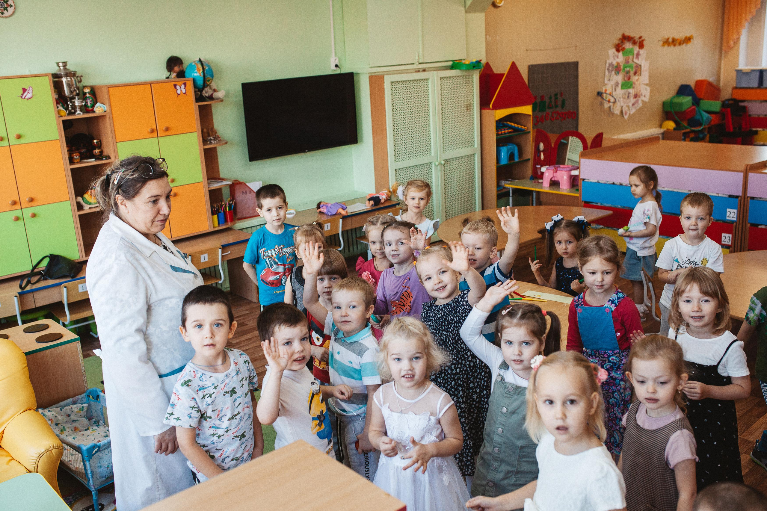 Детский сад, репортаж. Семейный фотограф Трусова Евгения в Екатеринбурге