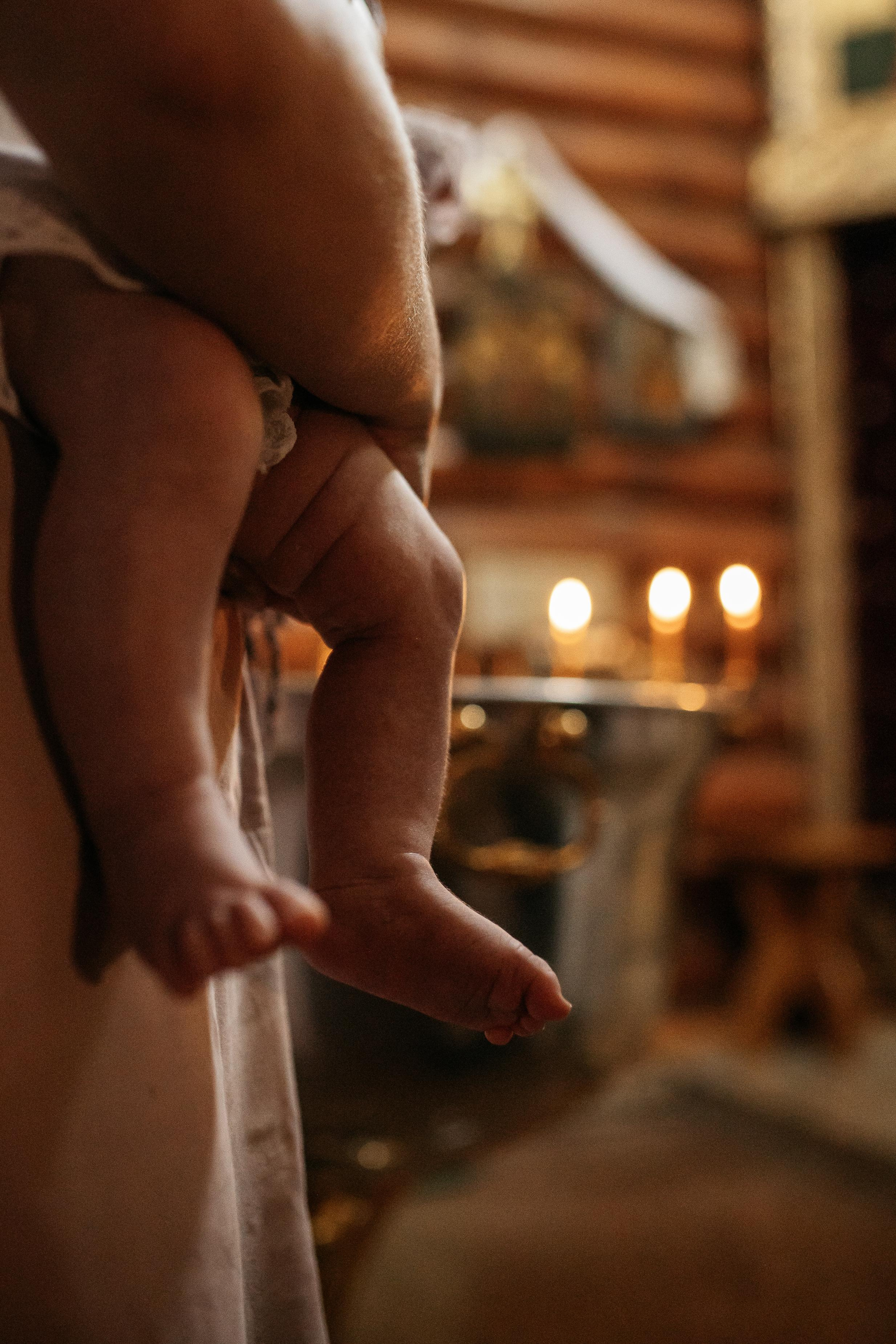 Крещение Машеньки. Семейный фотограф Трусова Евгения в Екатеринбурге