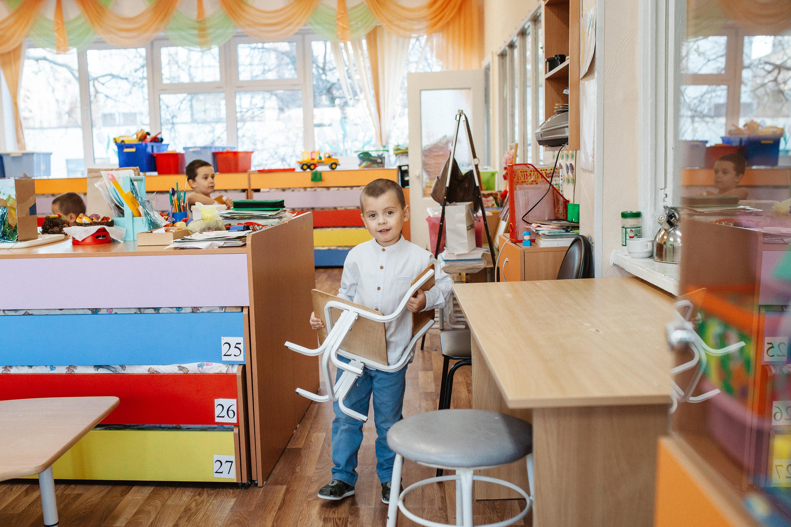 Детский сад, репортаж. Семейный фотограф Трусова Евгения в Екатеринбурге
