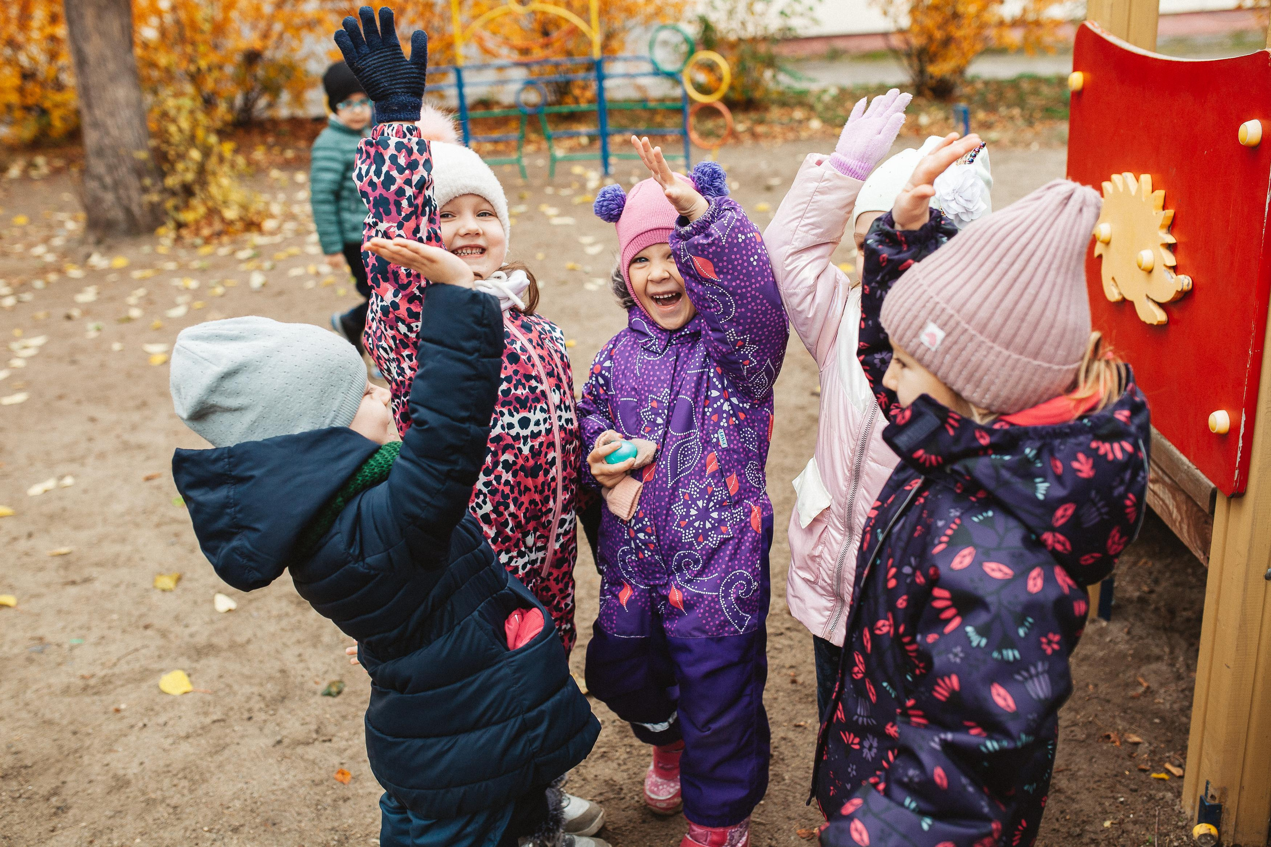 Детский сад, прогулка. Семейный фотограф Трусова Евгения в Екатеринбурге