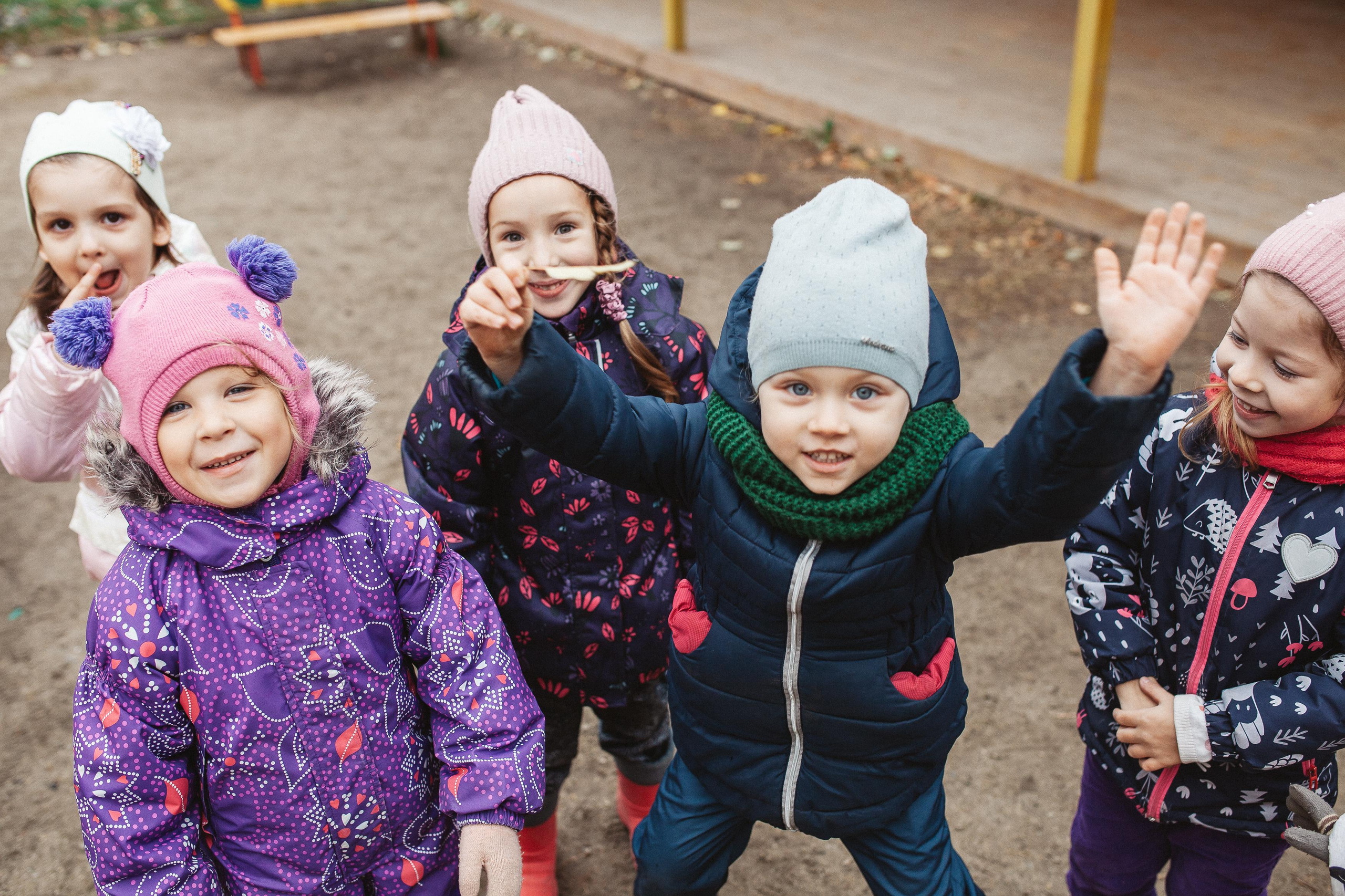 Детский сад, прогулка. Семейный фотограф Трусова Евгения в Екатеринбурге