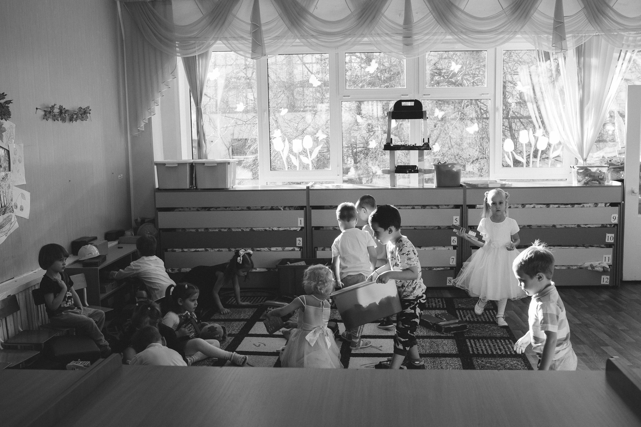 Детский сад, репортаж. Семейный фотограф Трусова Евгения в Екатеринбурге