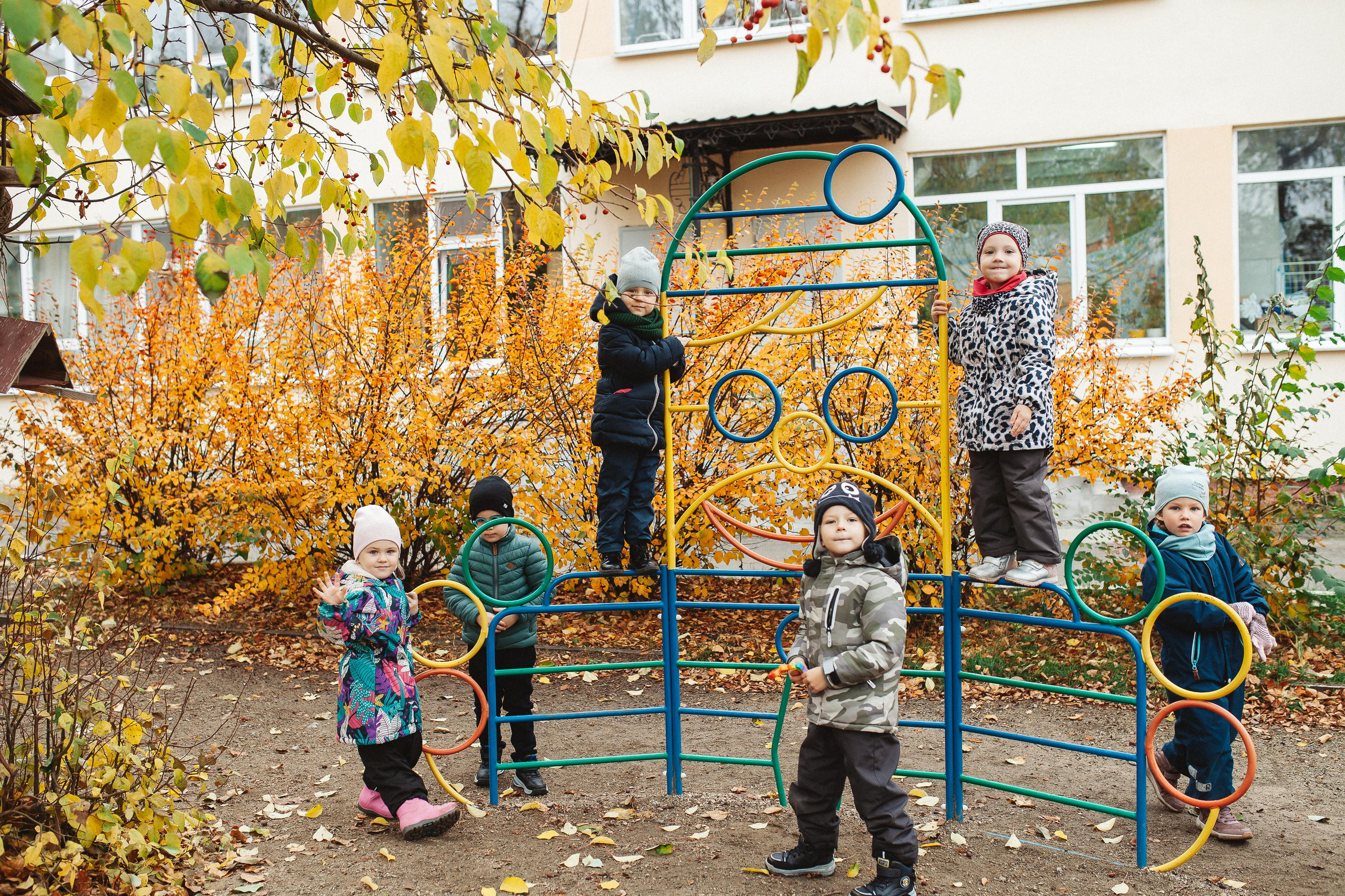 Детский сад, прогулка. Семейный фотограф Трусова Евгения в Екатеринбурге