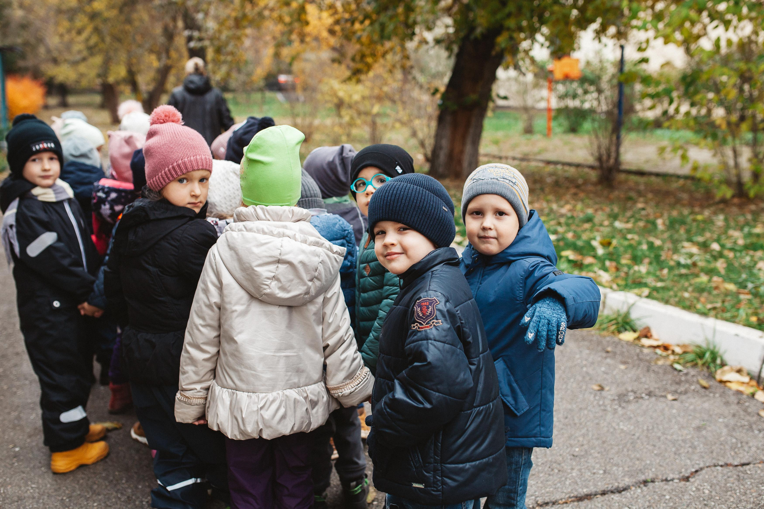 Детский сад, прогулка. Семейный фотограф Трусова Евгения в Екатеринбурге