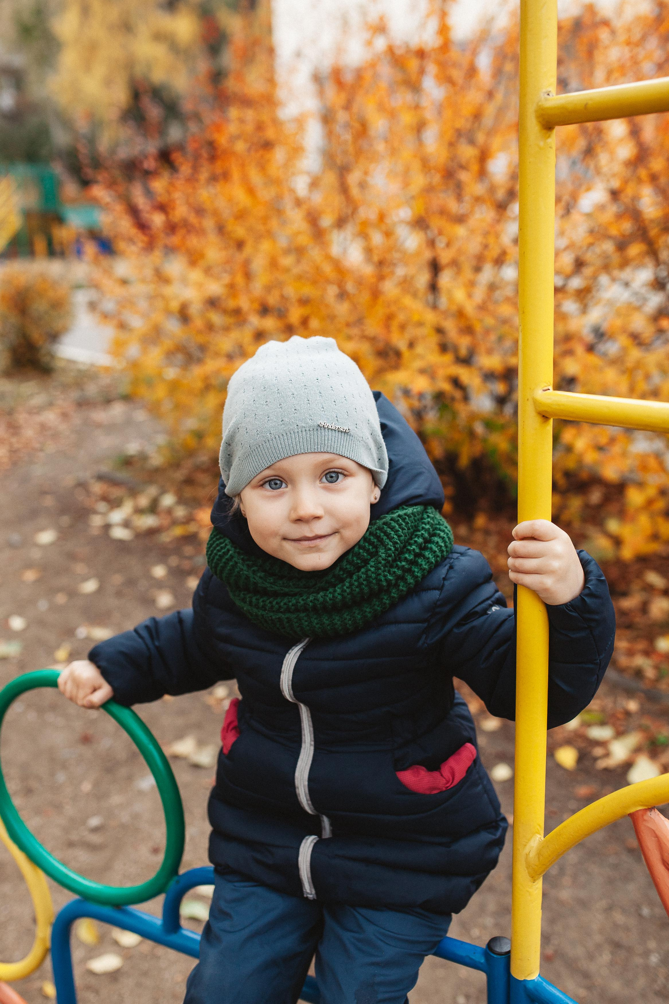 Детский сад, прогулка. Семейный фотограф Трусова Евгения в Екатеринбурге