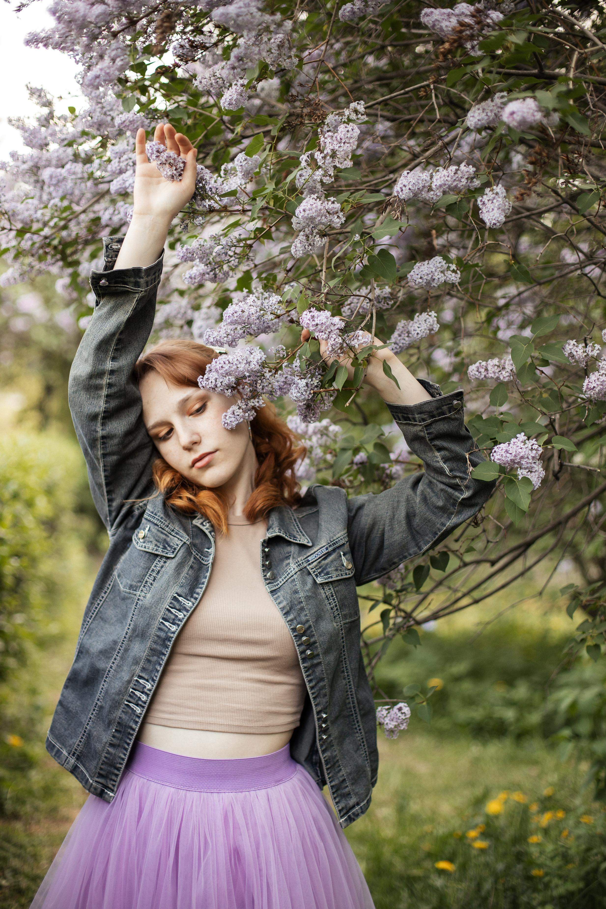 Фотопроект в сирени, Ева. Семейный фотограф Трусова Евгения в Екатеринбурге