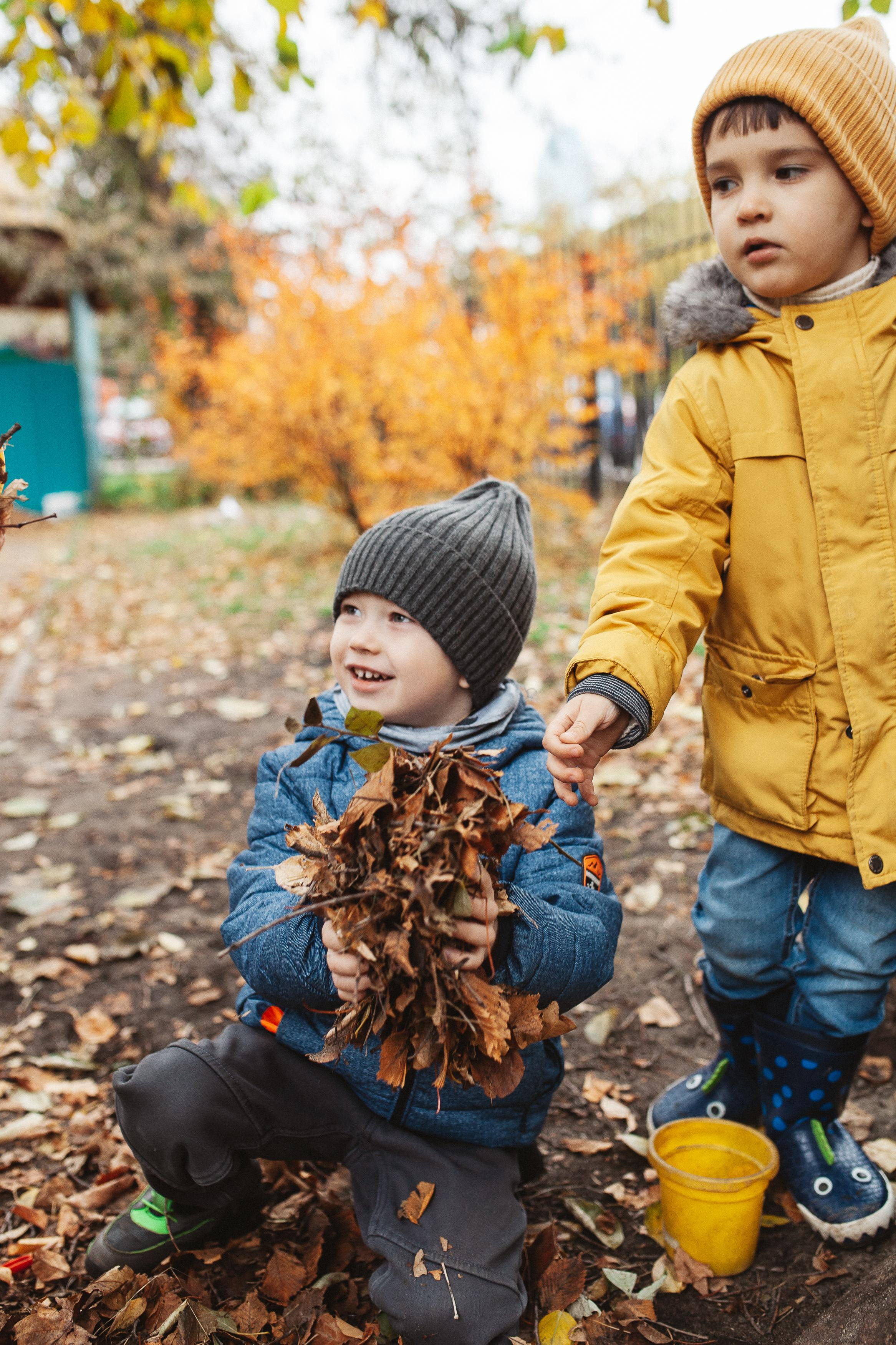 Детский сад, прогулка. Семейный фотограф Трусова Евгения в Екатеринбурге