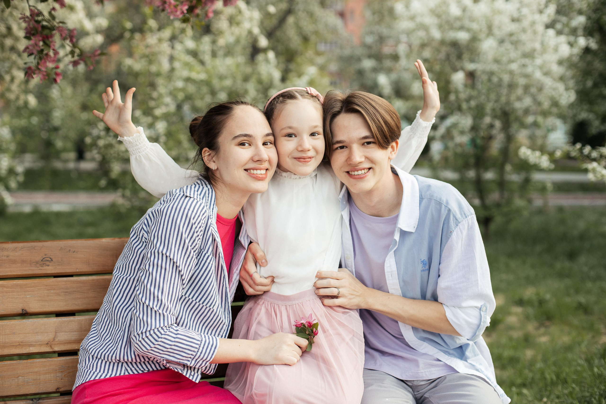 Таня с семьей. Семейный фотограф Трусова Евгения в Екатеринбурге