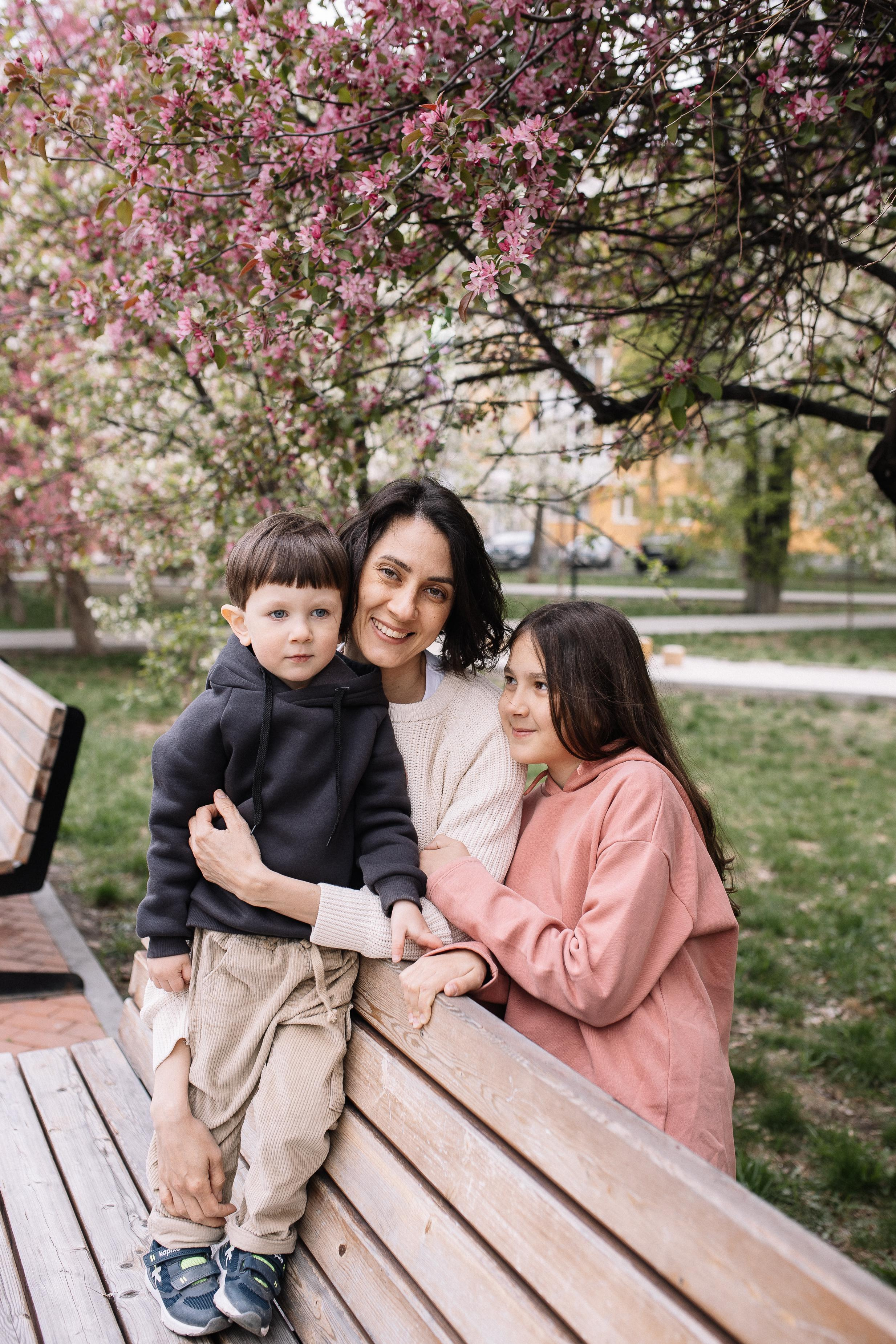 Юля, Макар и Анюта. Семейный фотограф Трусова Евгения в Екатеринбурге