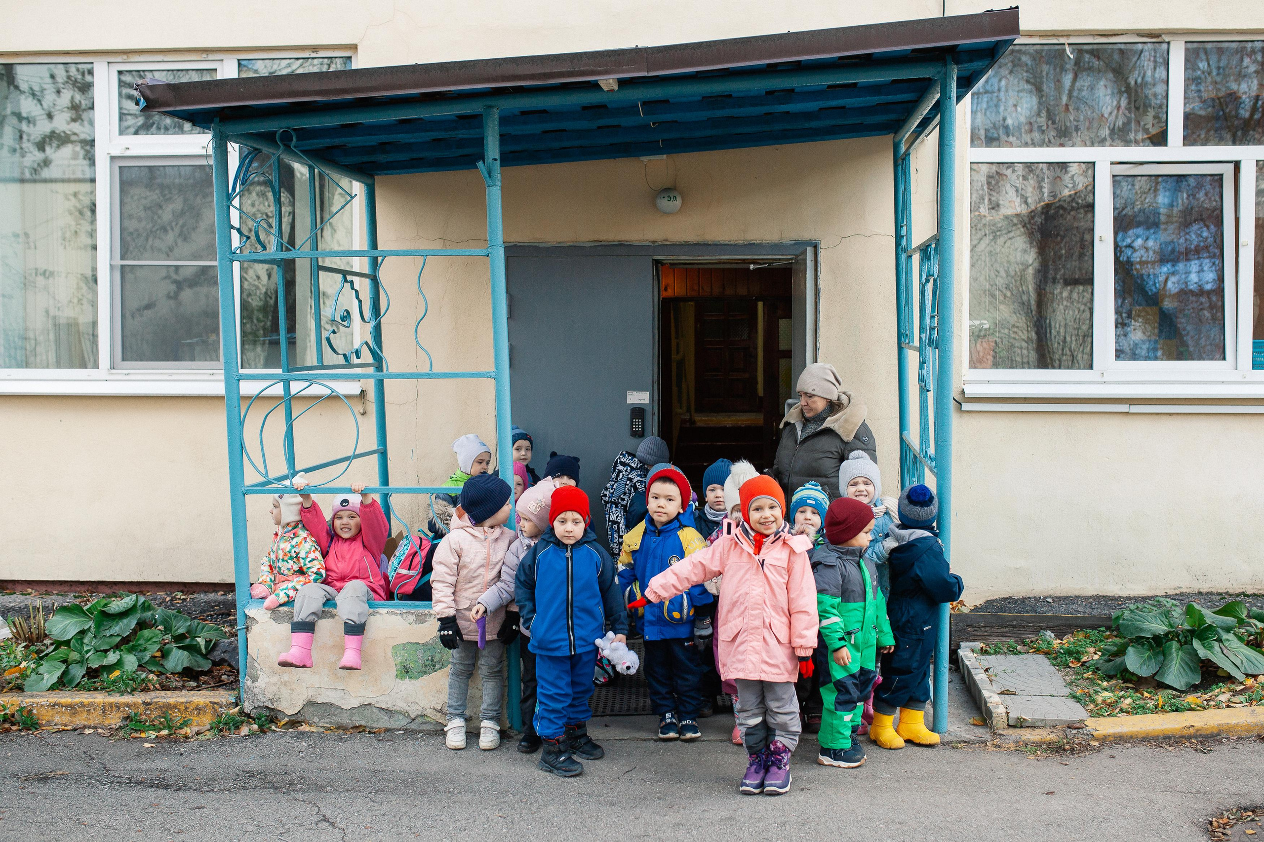 Детский сад, репортаж. Семейный фотограф Трусова Евгения в Екатеринбурге