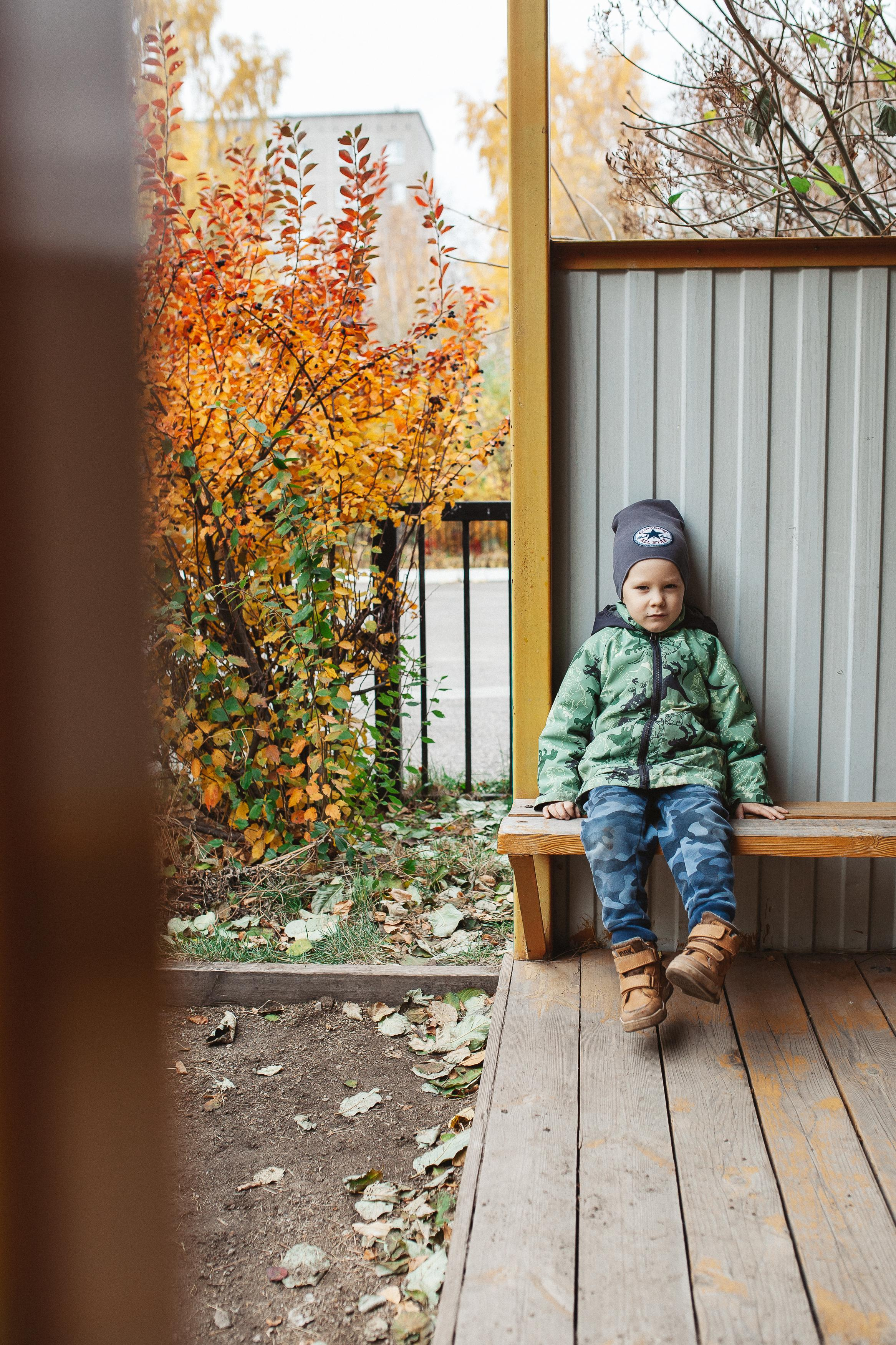 Детский сад, прогулка. Семейный фотограф Трусова Евгения в Екатеринбурге