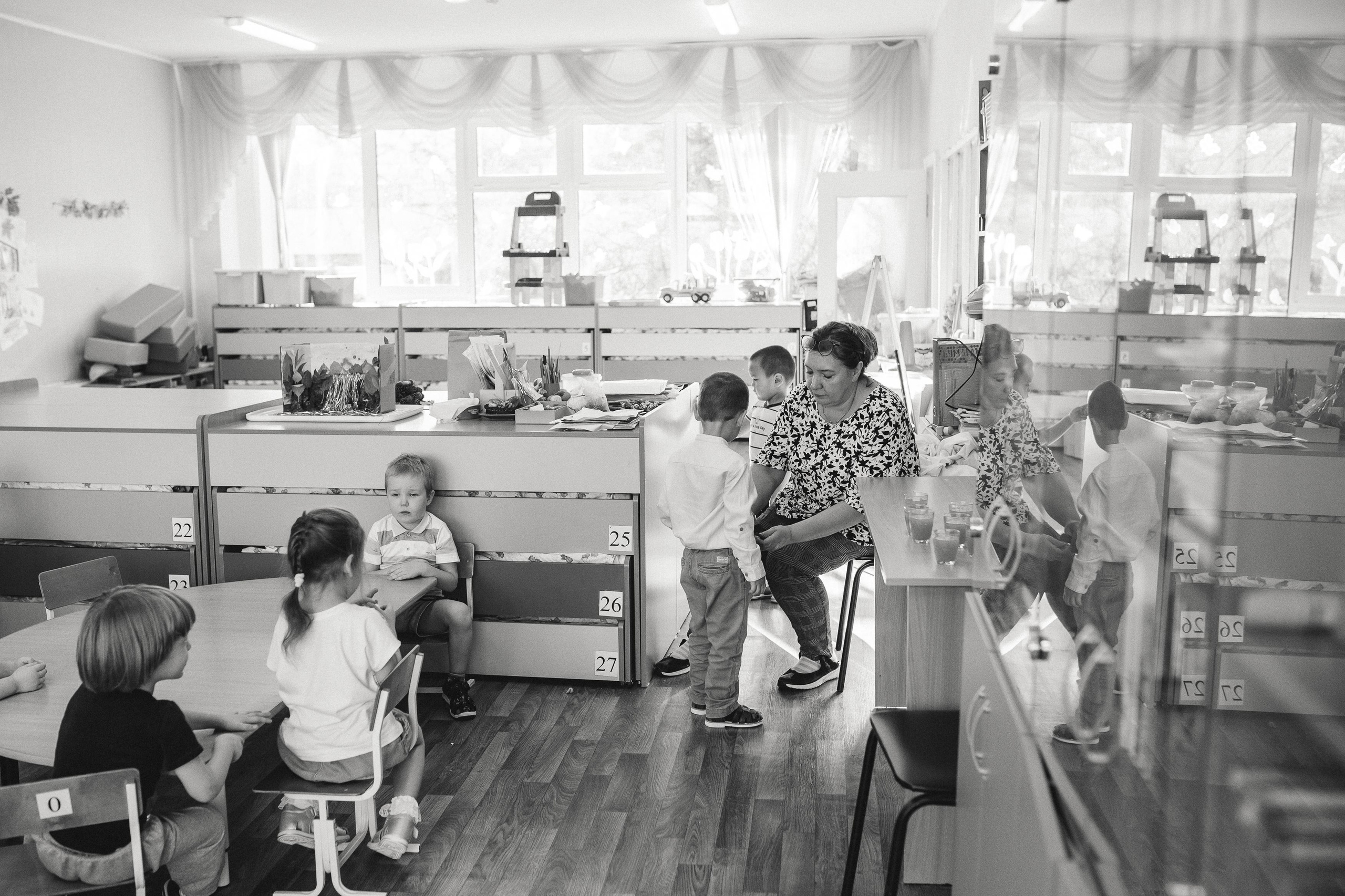 Детский сад, репортаж. Семейный фотограф Трусова Евгения в Екатеринбурге