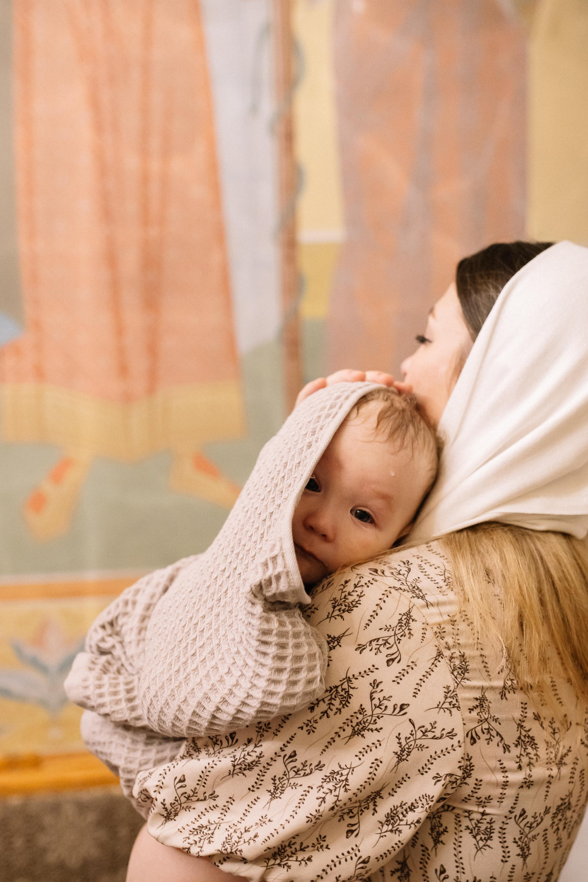 Крещение Димочки. Семейный фотограф Трусова Евгения в Екатеринбурге