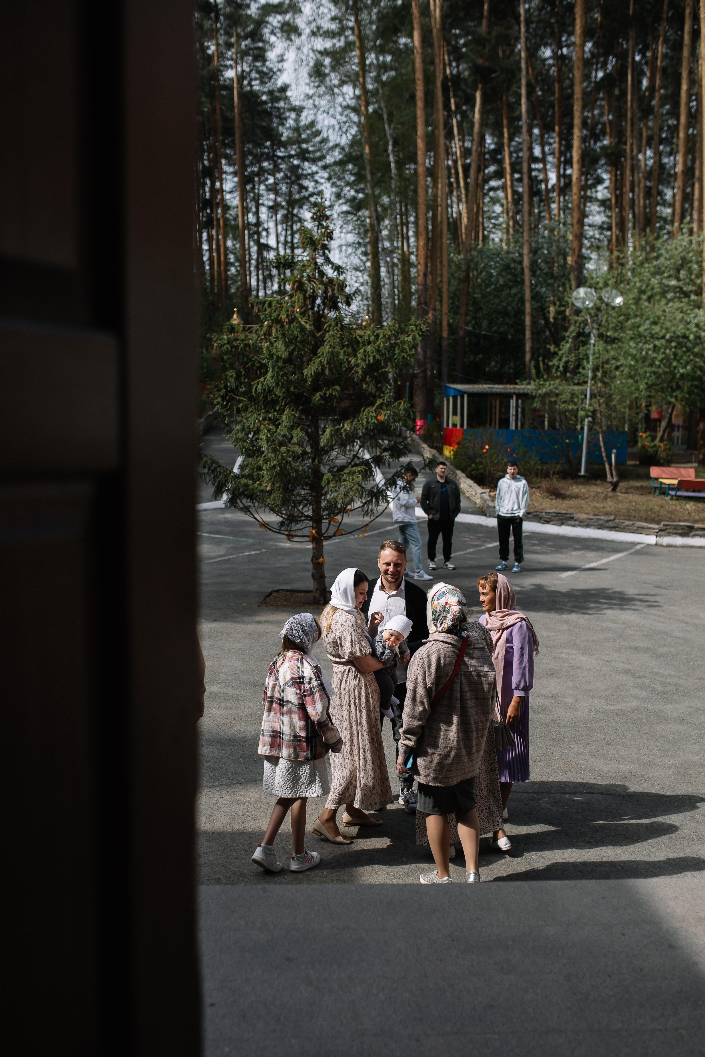 Крещение Димочки. Семейный фотограф Трусова Евгения в Екатеринбурге
