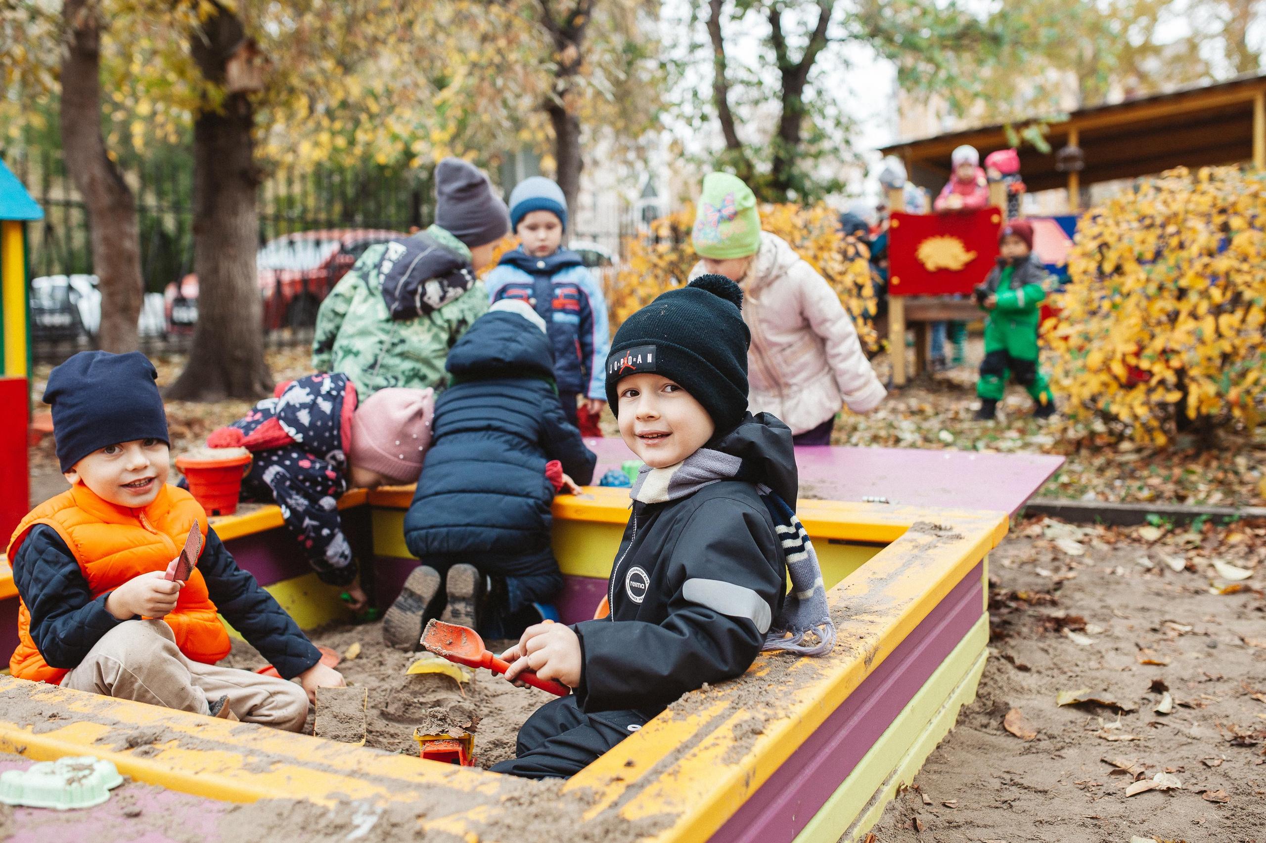 Детский сад, прогулка. Семейный фотограф Трусова Евгения в Екатеринбурге