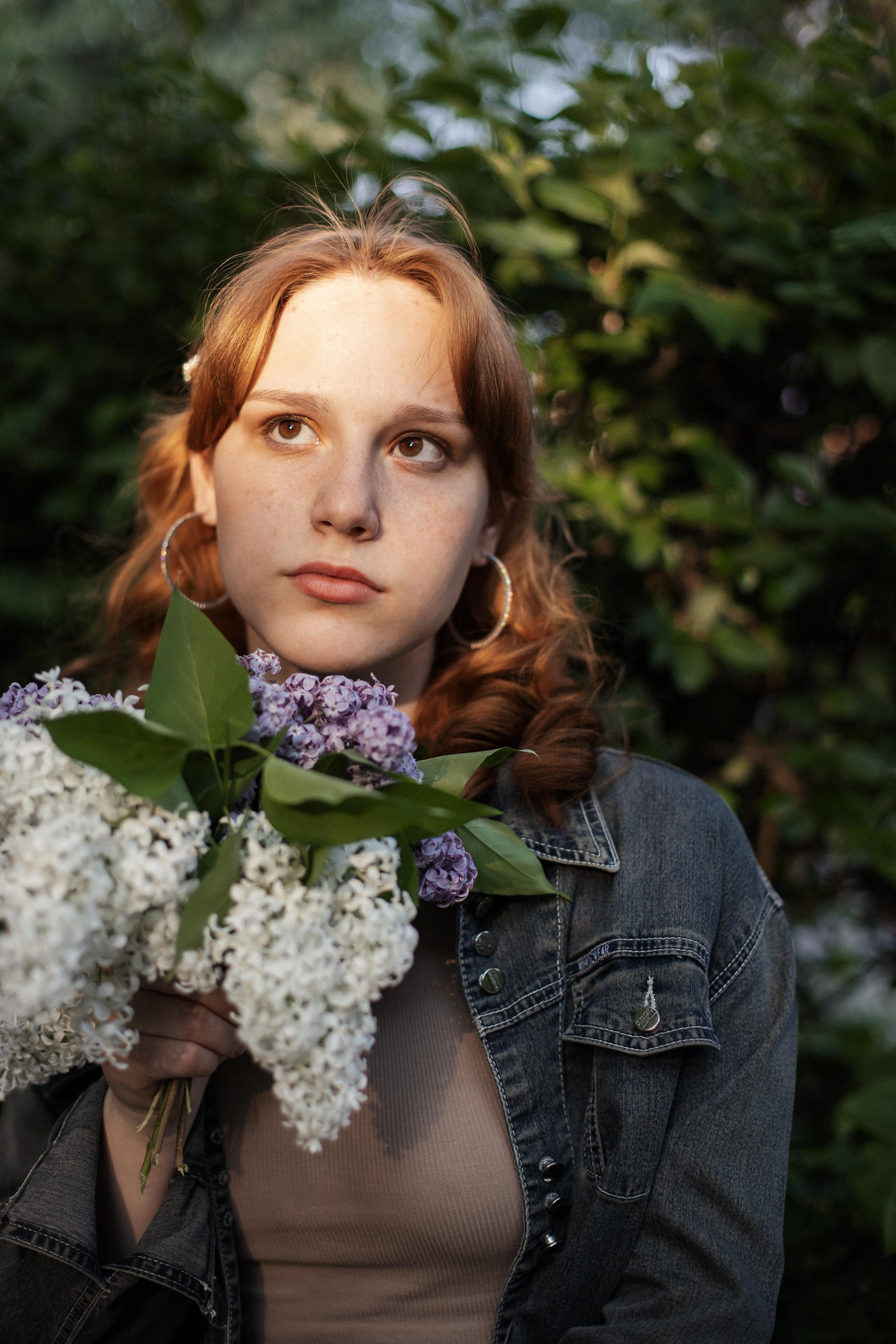 Фотопроект в сирени, Ева. Семейный фотограф Трусова Евгения в Екатеринбурге