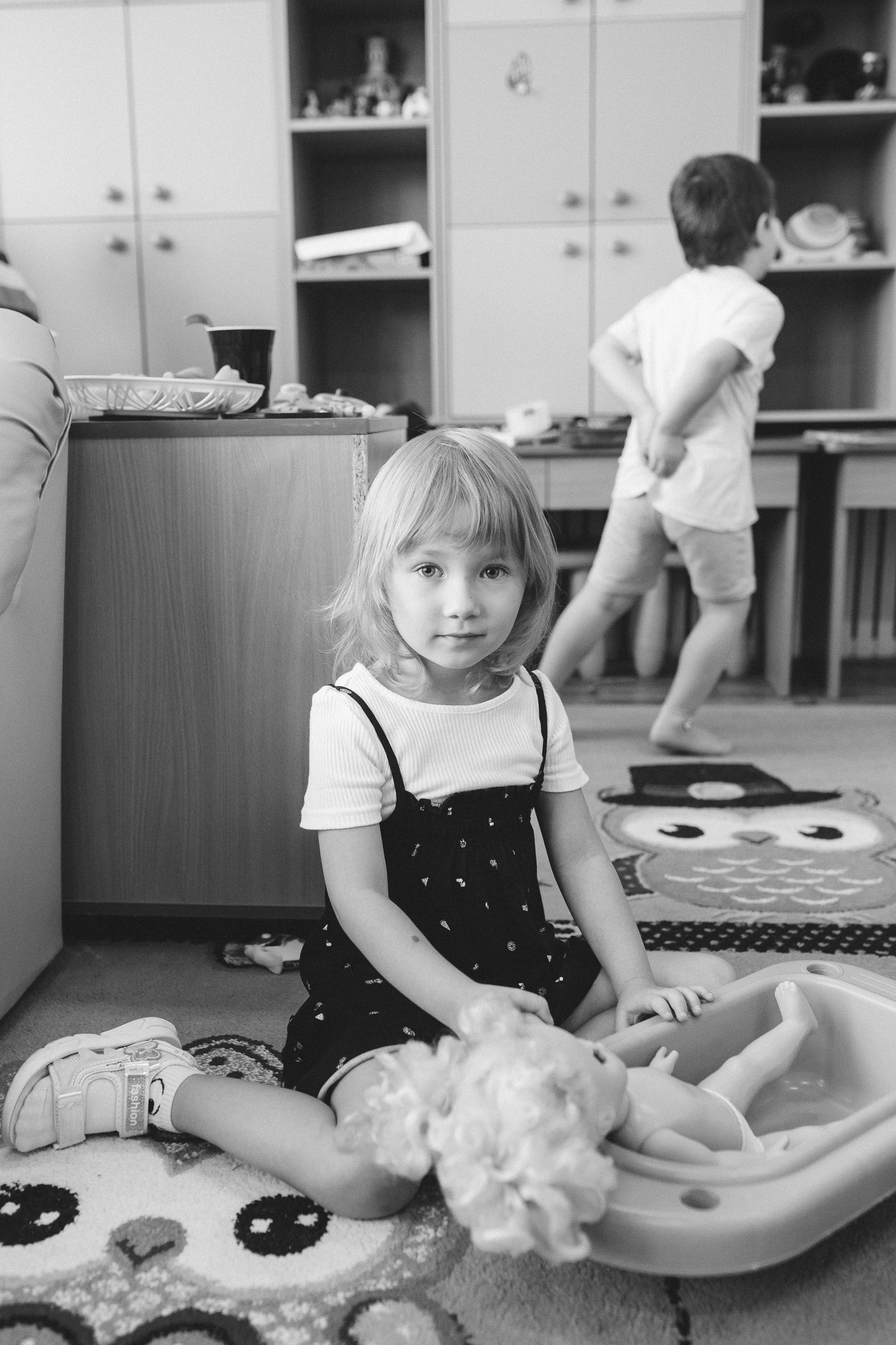 Детский сад, репортаж. Семейный фотограф Трусова Евгения в Екатеринбурге