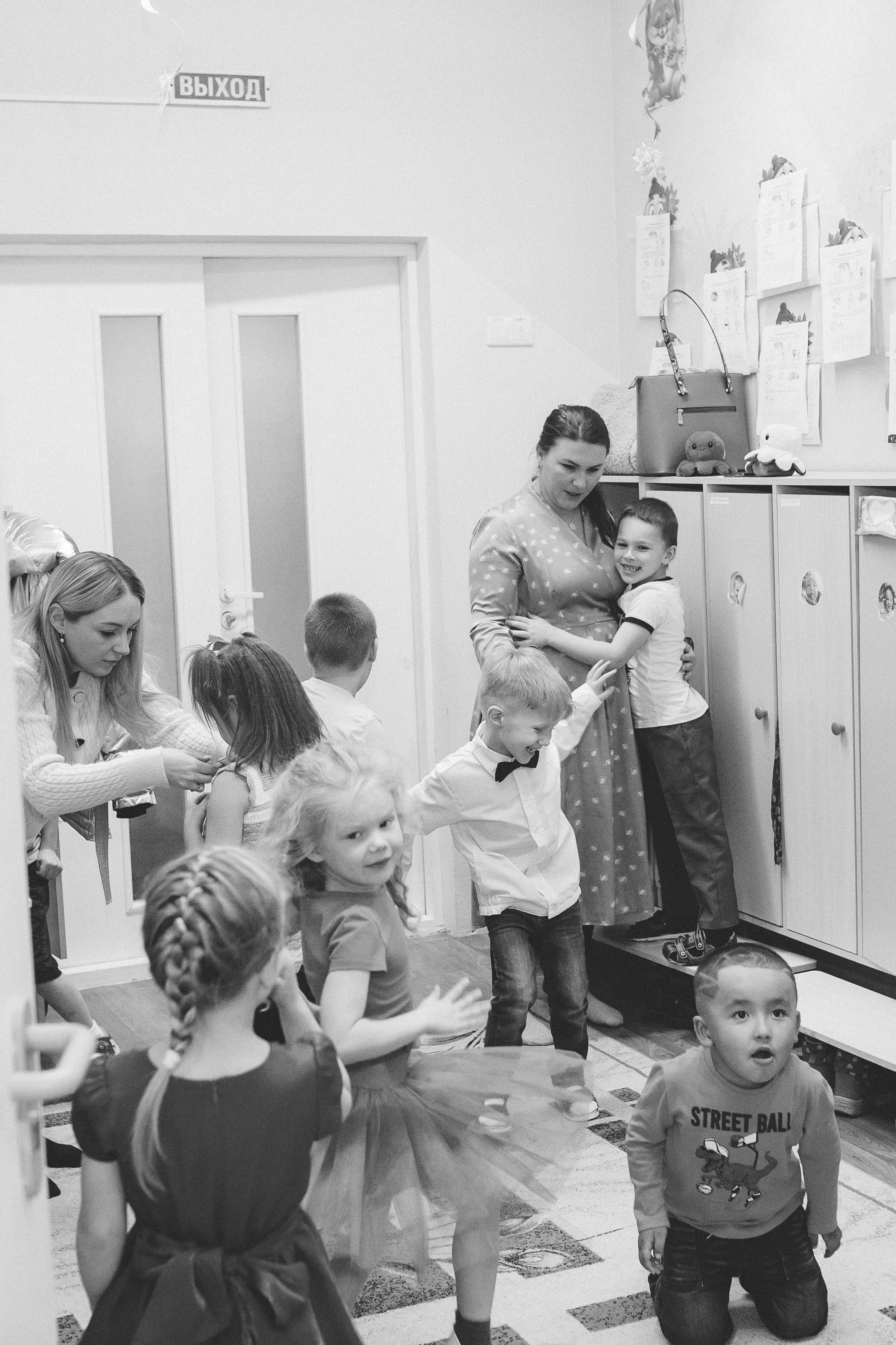 Детский сад репортаж. Семейный фотограф Трусова Евгения в Екатеринбурге