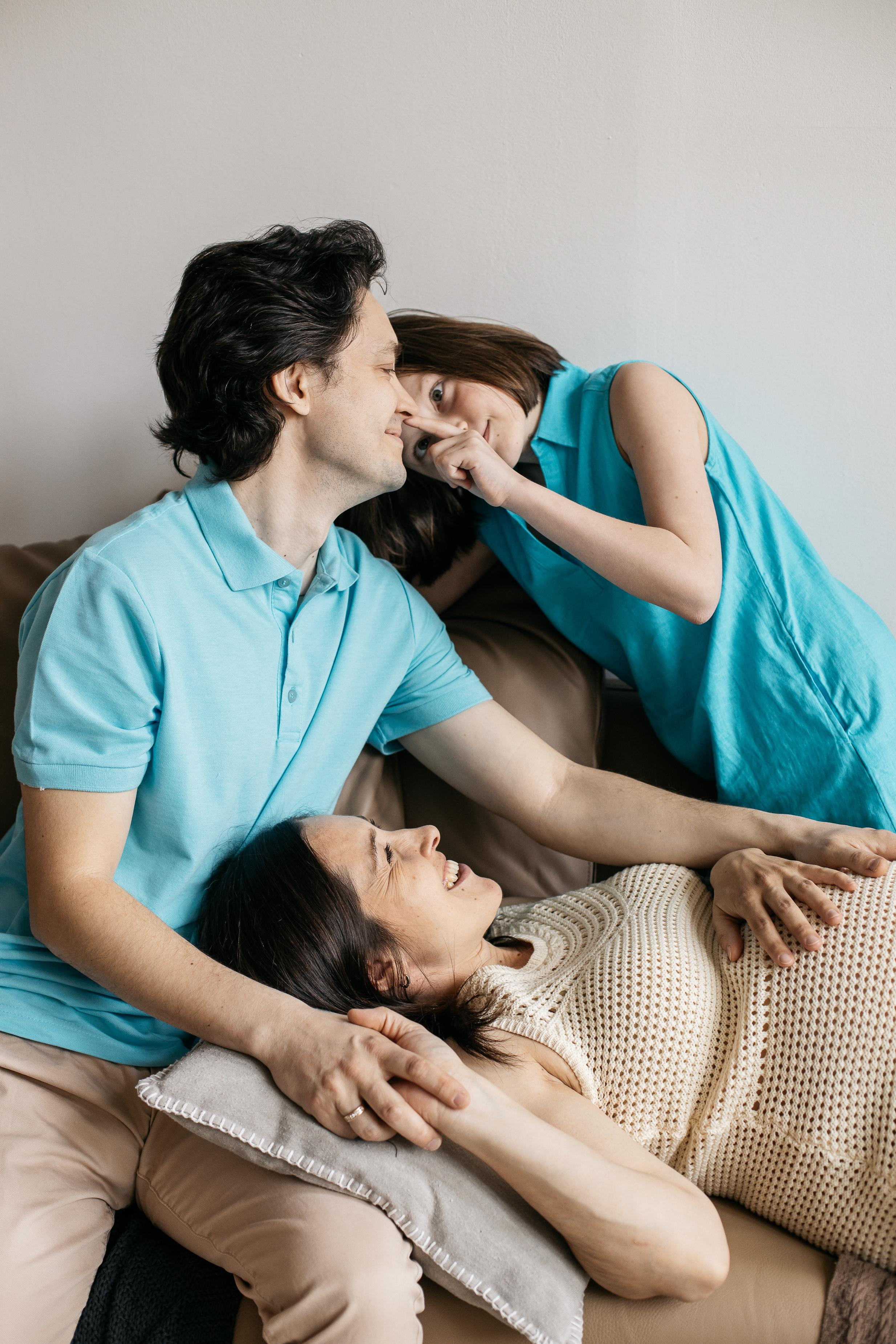 Данил, Римма и Лия. Семейный фотограф Трусова Евгения в Екатеринбурге