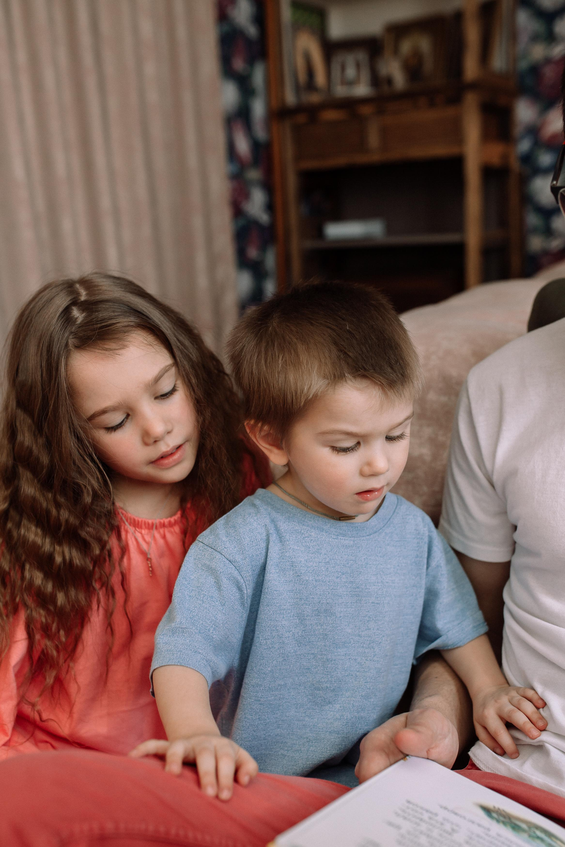 Никита, Оля, Сева, Дуня, Соня и Петя. Семейный фотограф Трусова Евгения в Екатеринбурге