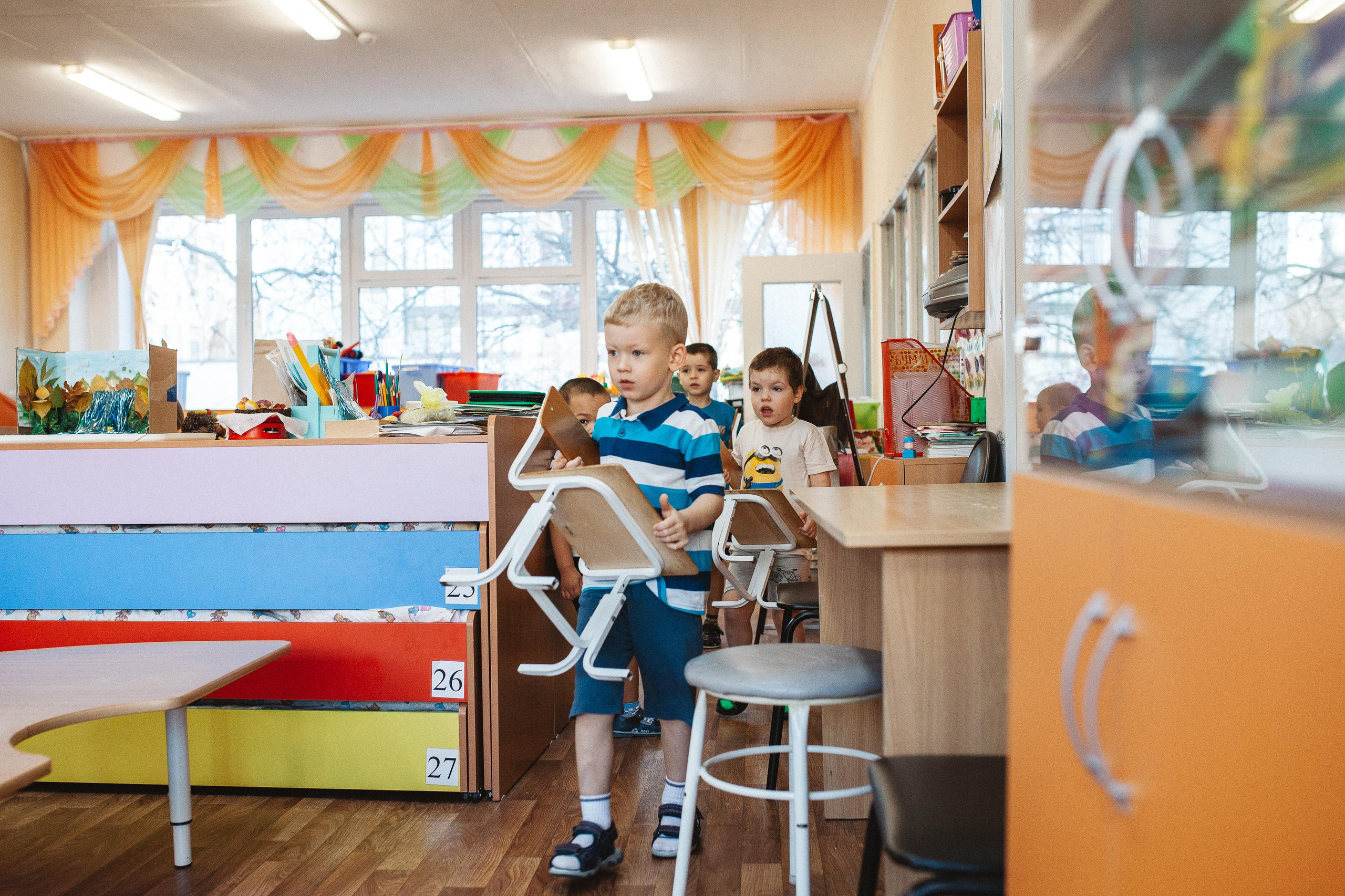 Детский сад, репортаж. Семейный фотограф Трусова Евгения в Екатеринбурге