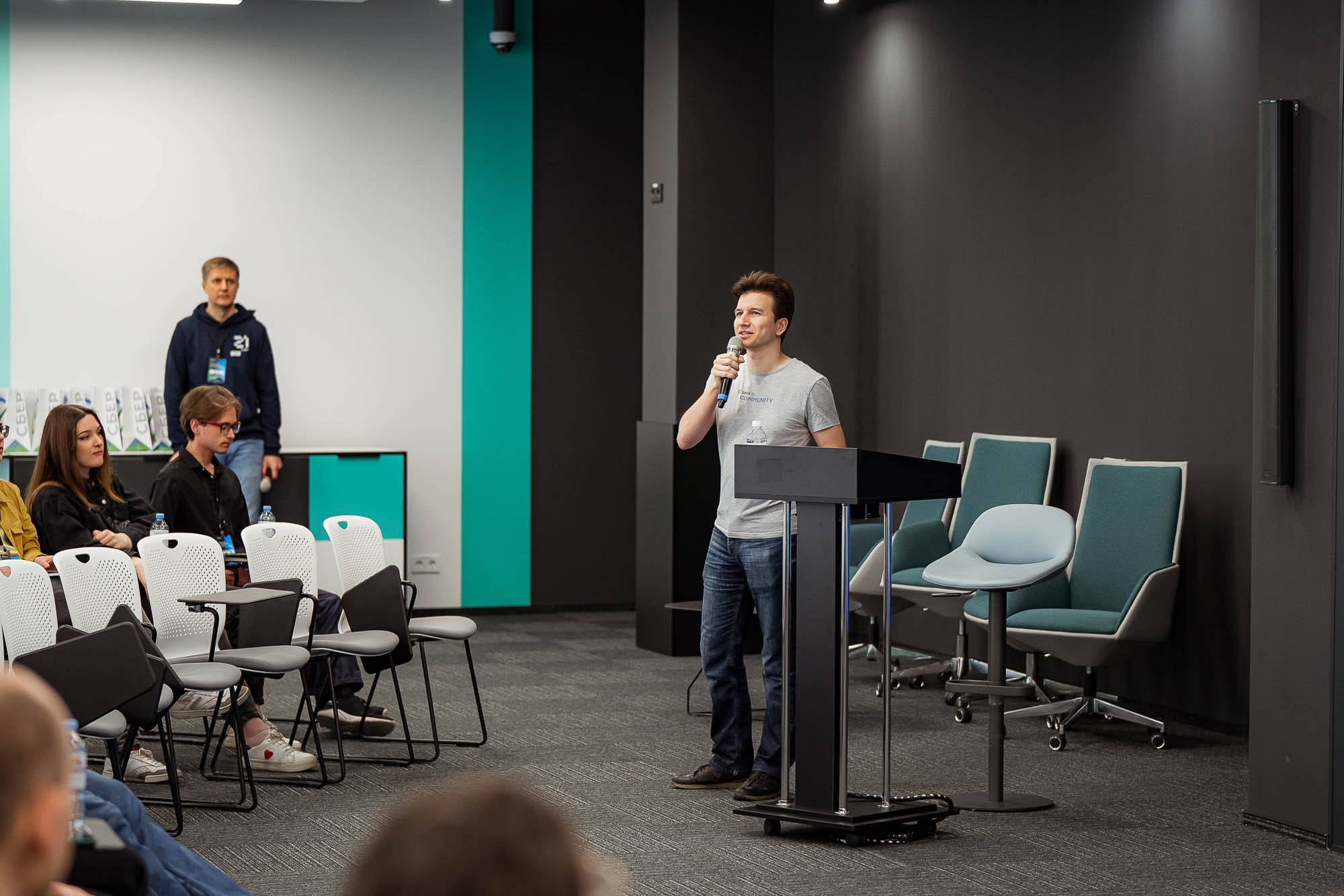 СБЕР AIJ в Школе 21. Сергей Кошкин. Репортажная и ивент-фотография в Сургуте