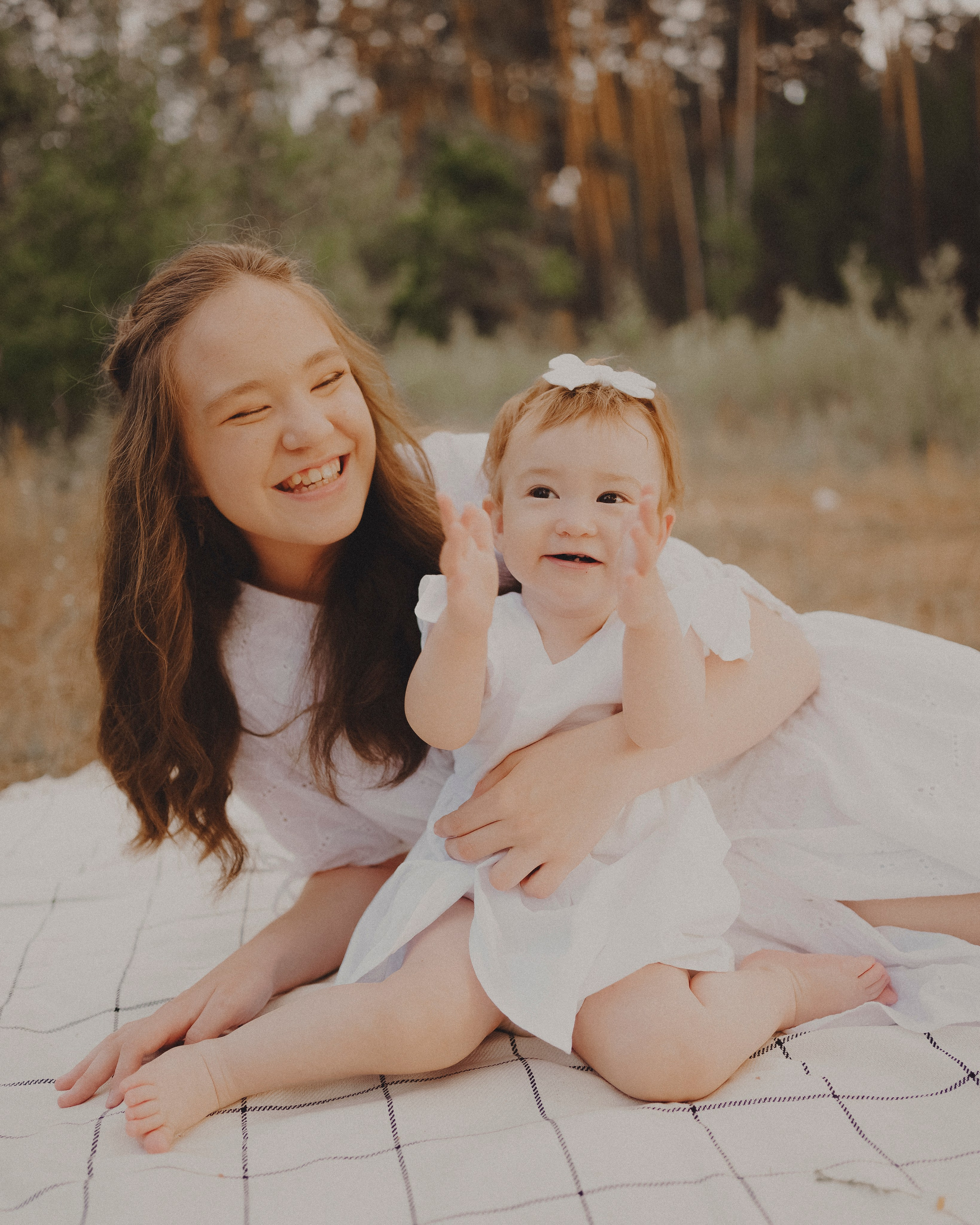 Семейная фотосессия по случаю годика маленькой Зайнаб. Фотограф Анна Кузнецова | Казань | Красная Поляна, Сириус, Сочи