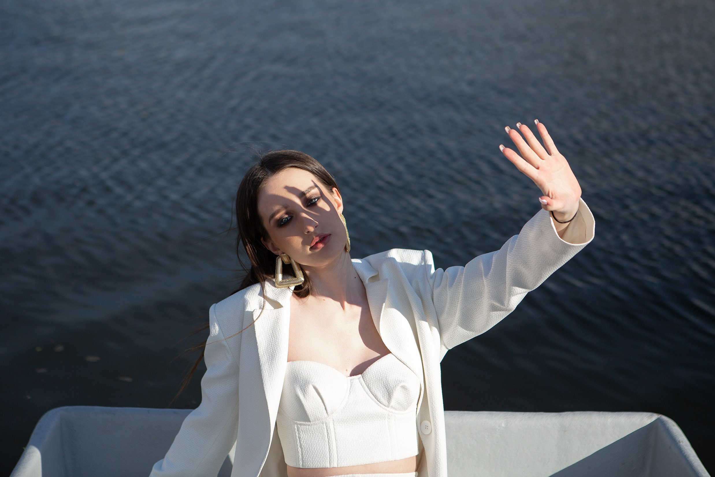 Показ на воде. Свадебный и портретный фотограф Москва