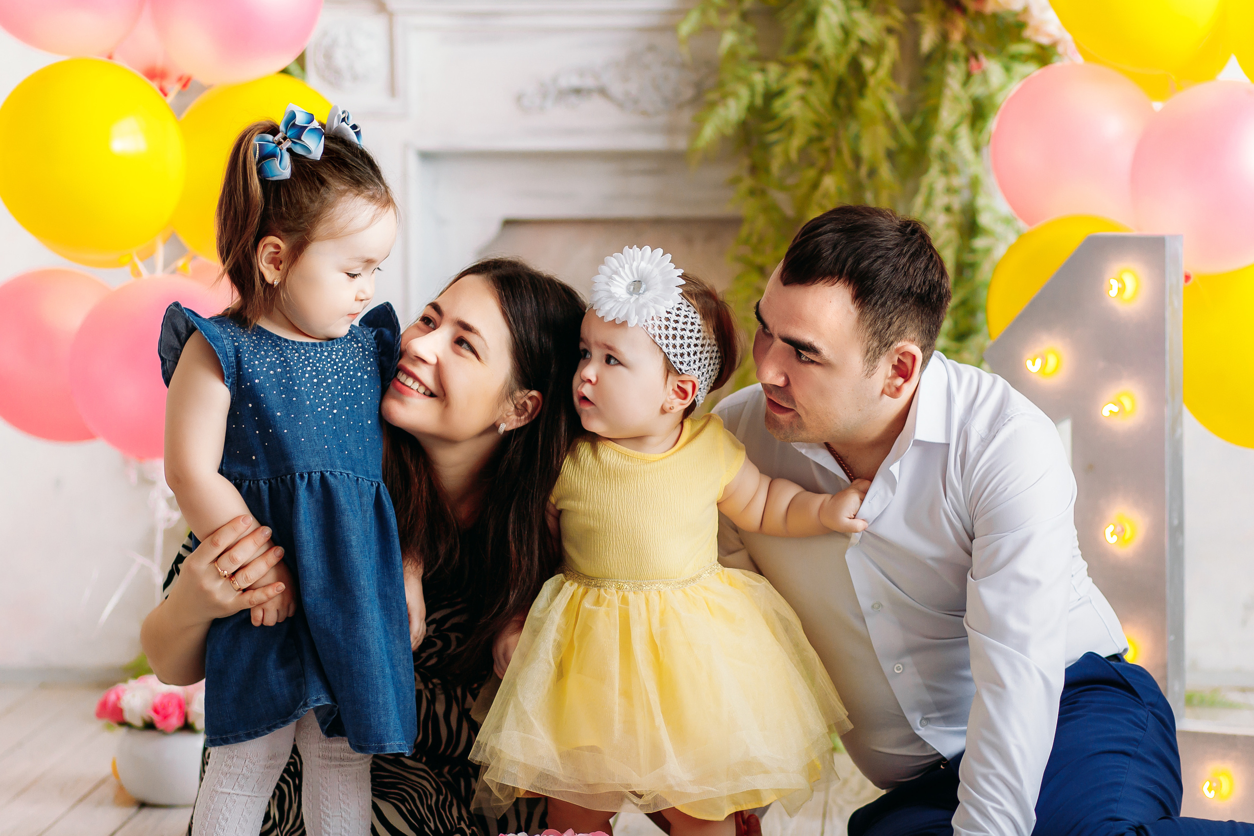 Амелии 1 год. Семейный и детский фотограф в Мурманске Карина Березина