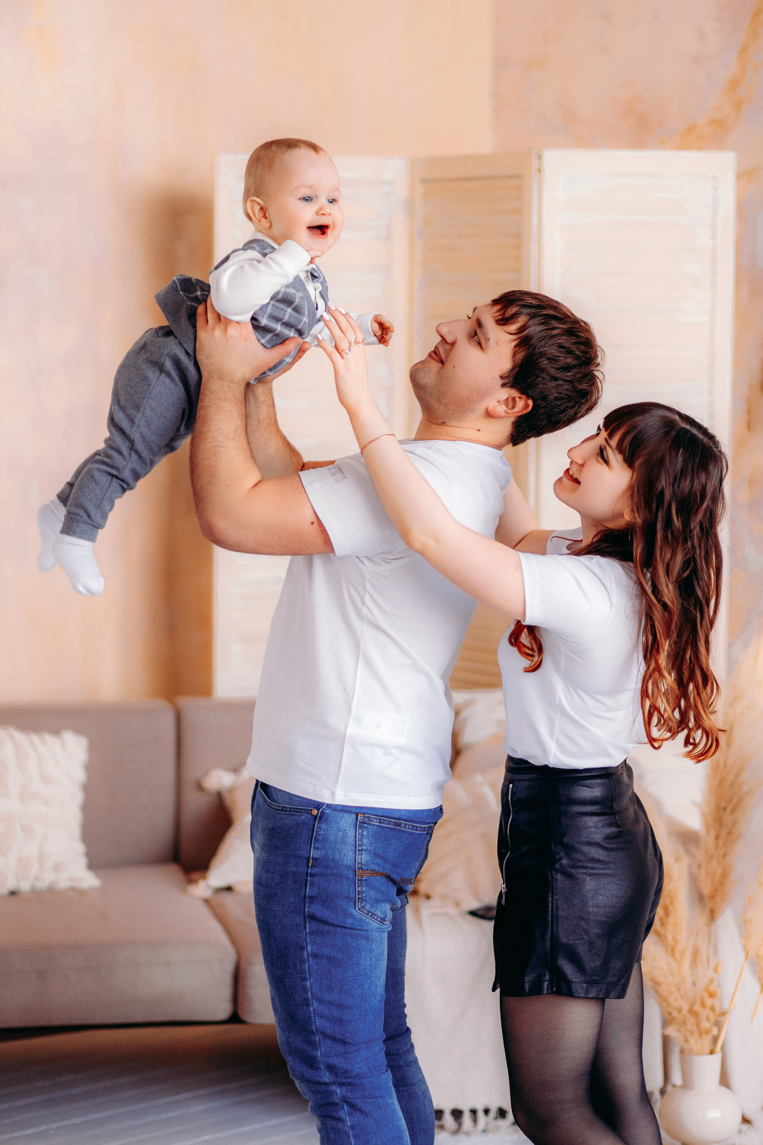 Вадим Кристина и Максим. Семейный и детский фотограф в Мурманске Карина Березина