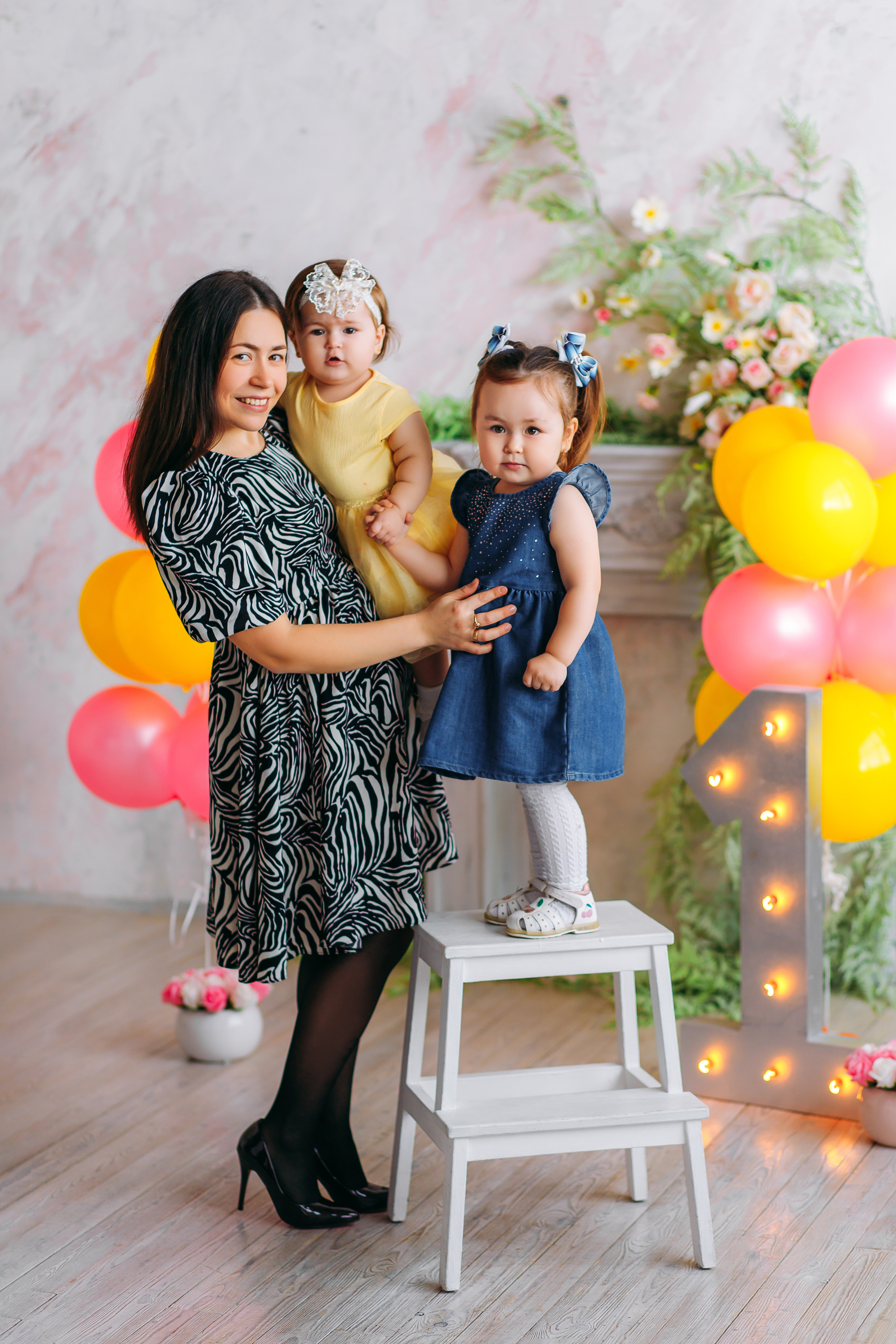 Амелии 1 год. Семейный и детский фотограф в Мурманске Карина Березина