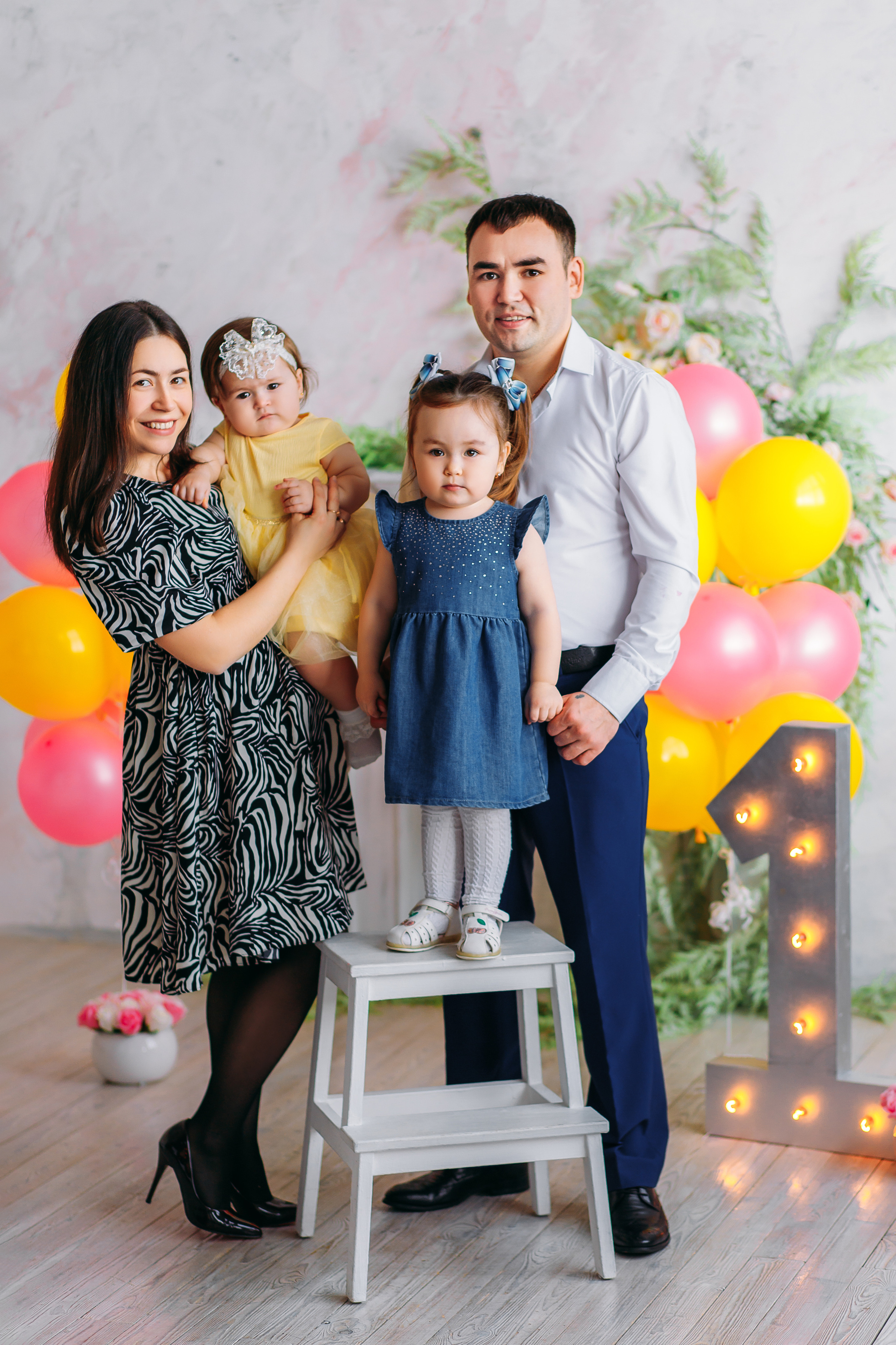 Амелии 1 год. Семейный и детский фотограф в Мурманске Карина Березина