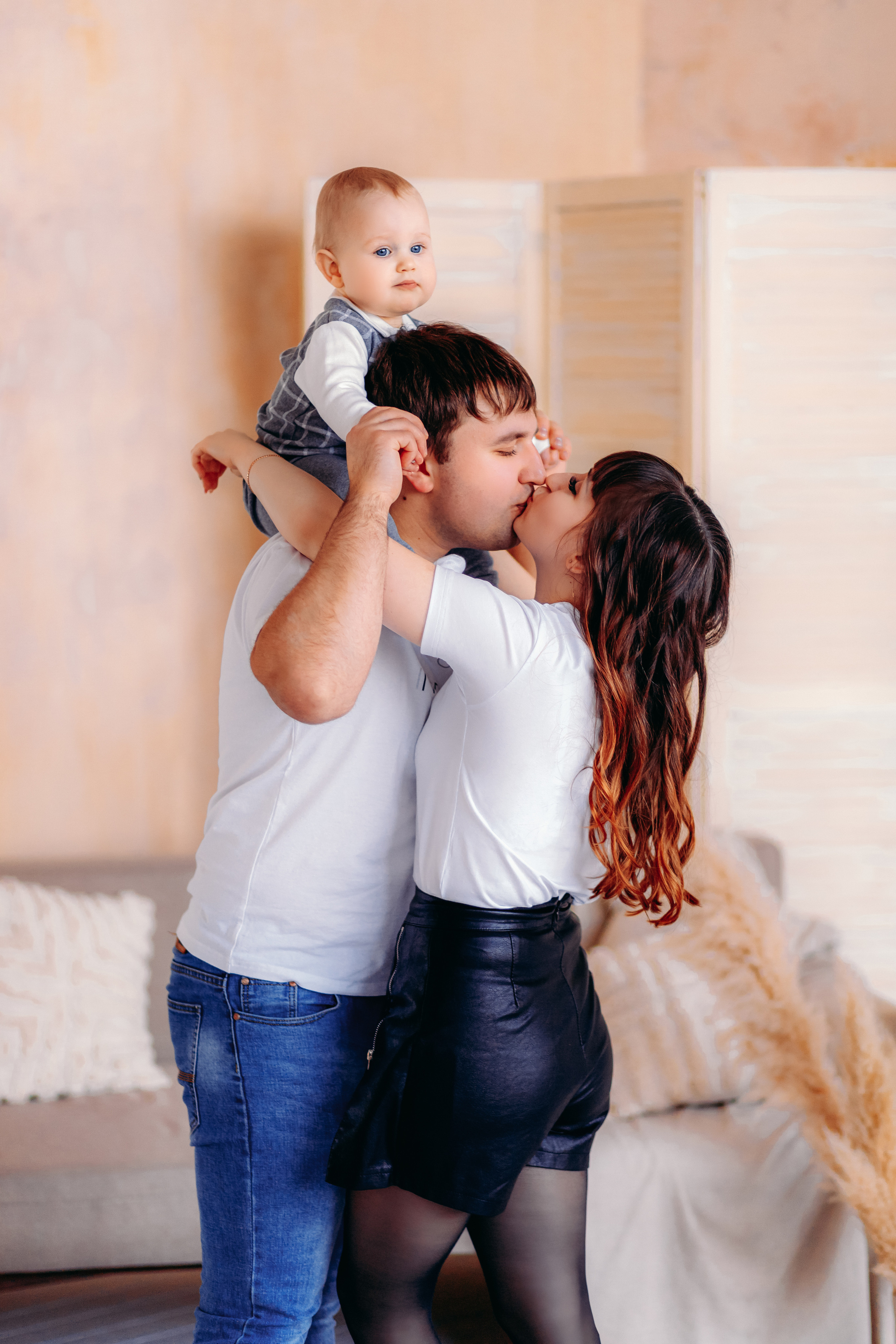 Вадим Кристина и Максим. Семейный и детский фотограф в Мурманске Карина Березина