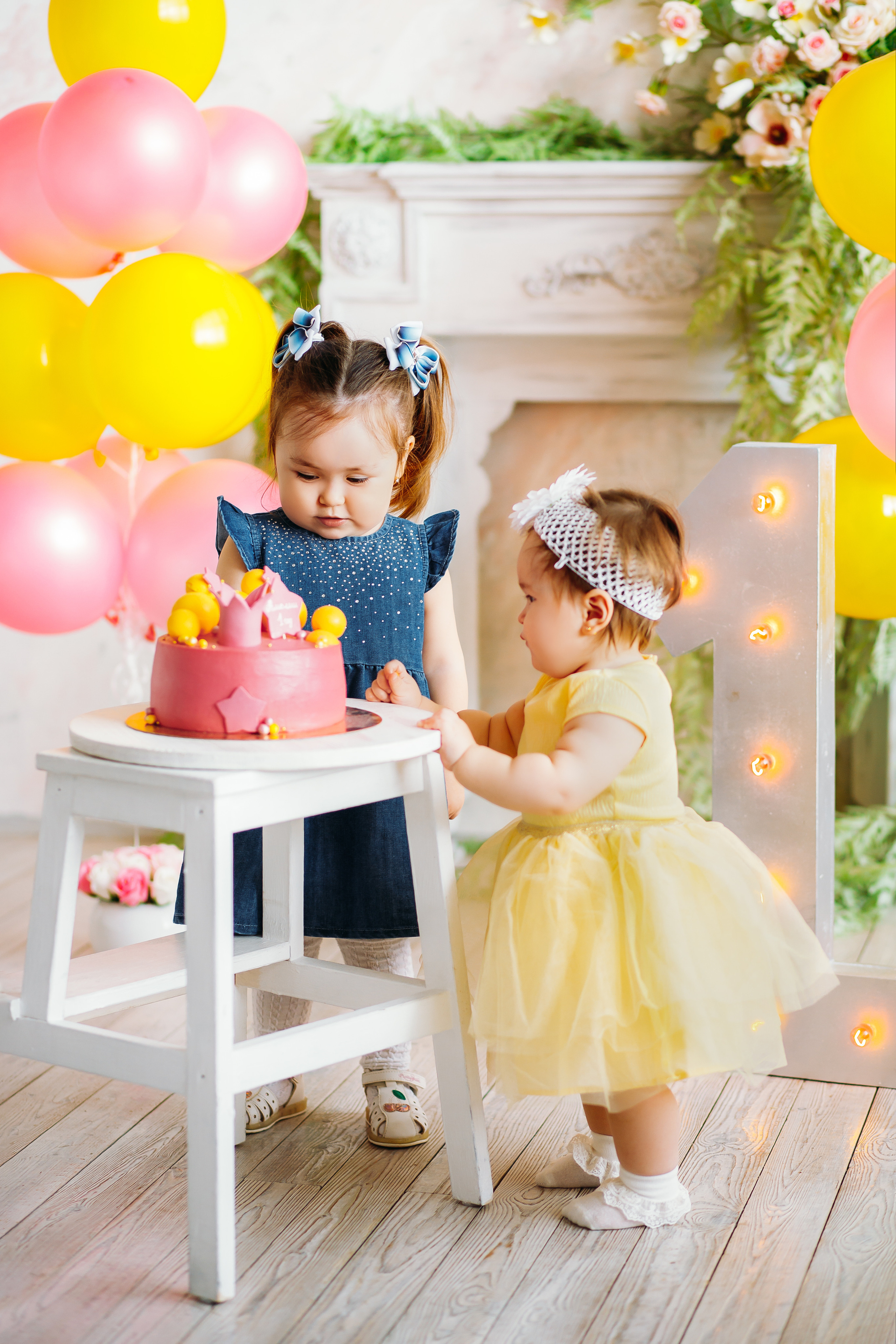 Амелии 1 год. Семейный и детский фотограф в Мурманске Карина Березина