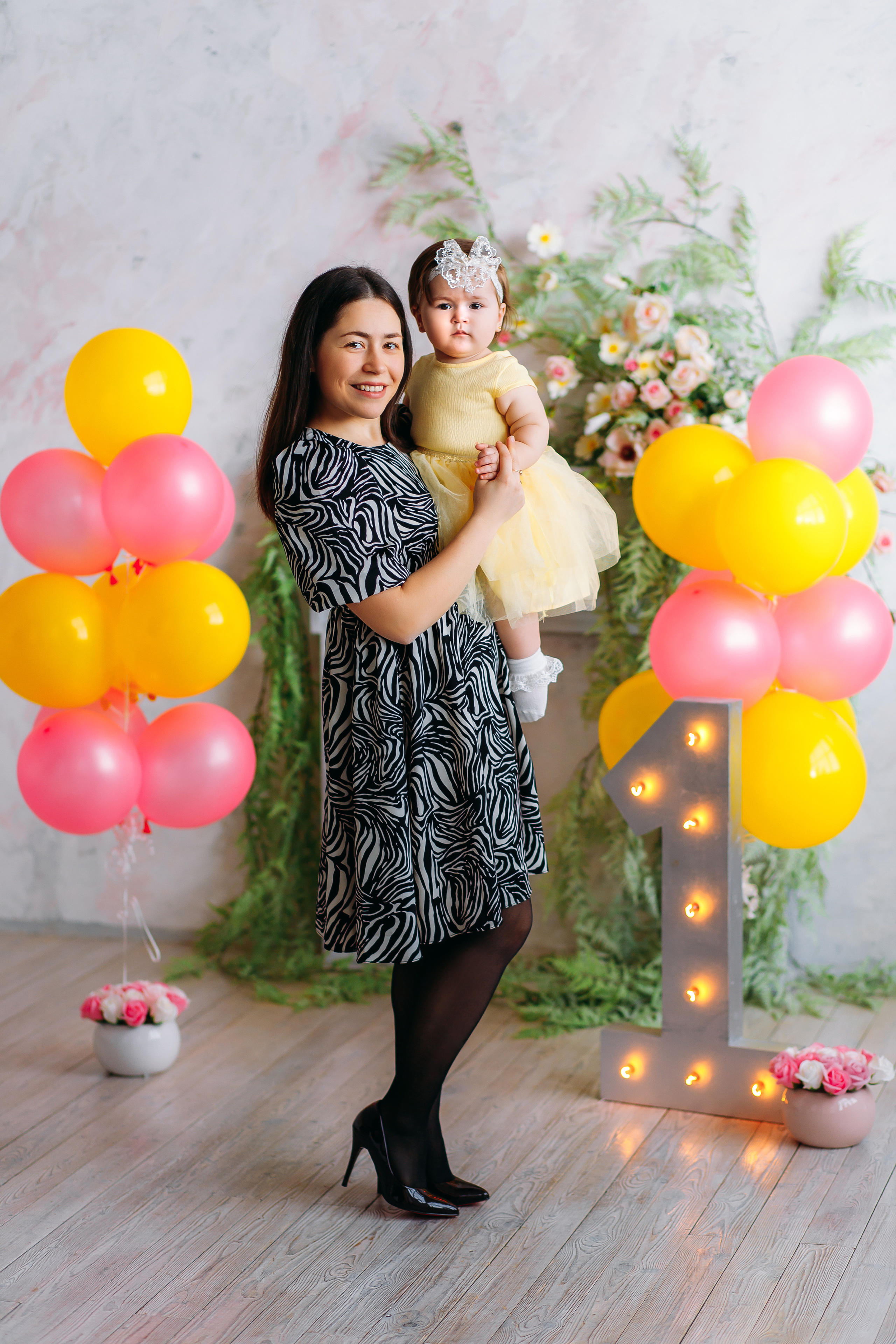 Амелии 1 год. Семейный и детский фотограф в Мурманске Карина Березина