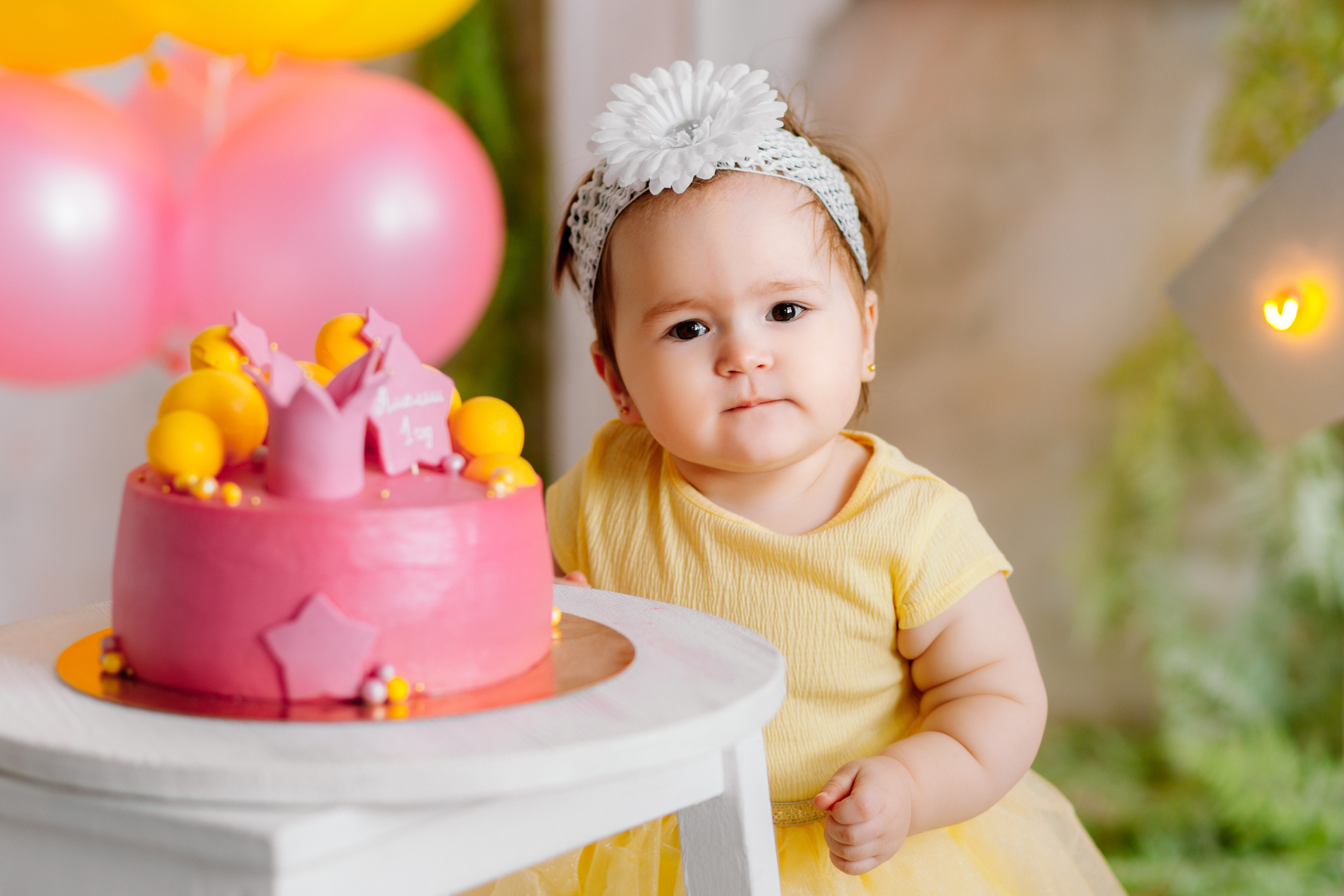 Амелии 1 год. Семейный и детский фотограф в Мурманске Карина Березина