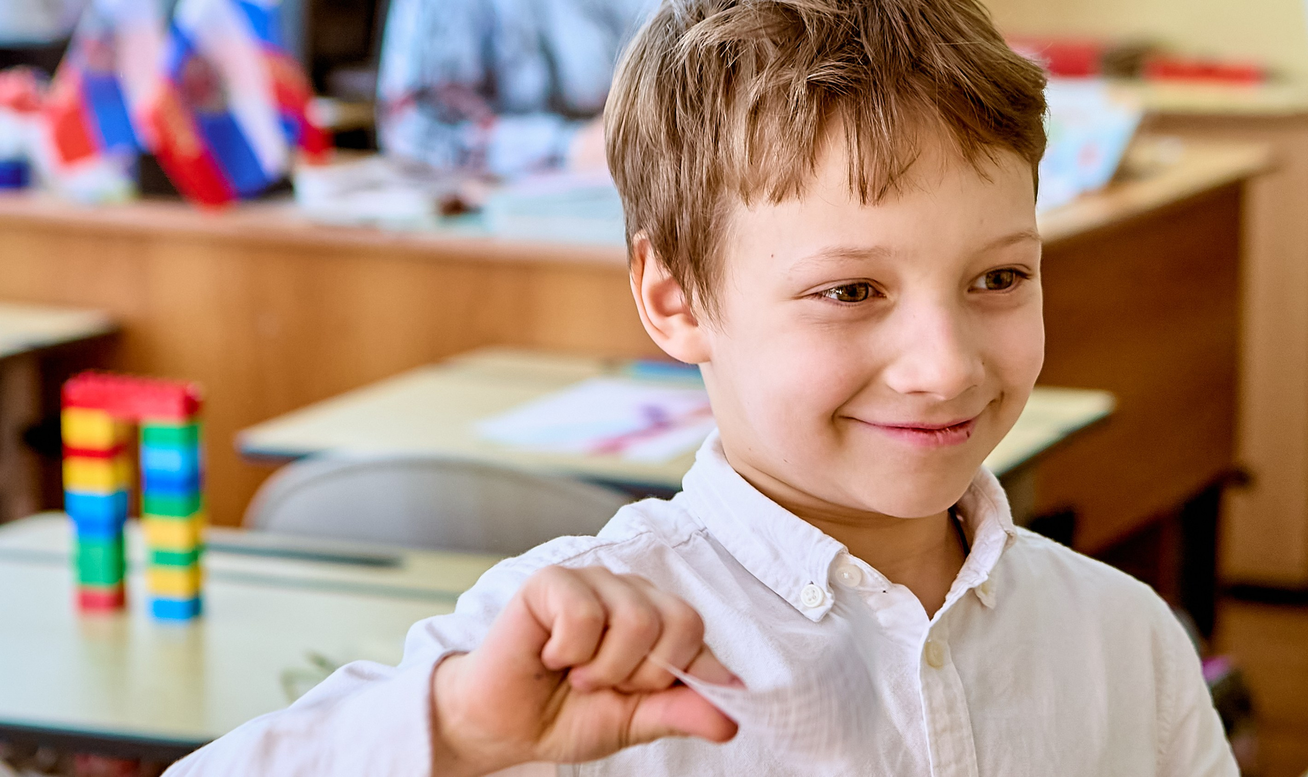 Детский портрет 1-го «А» класса