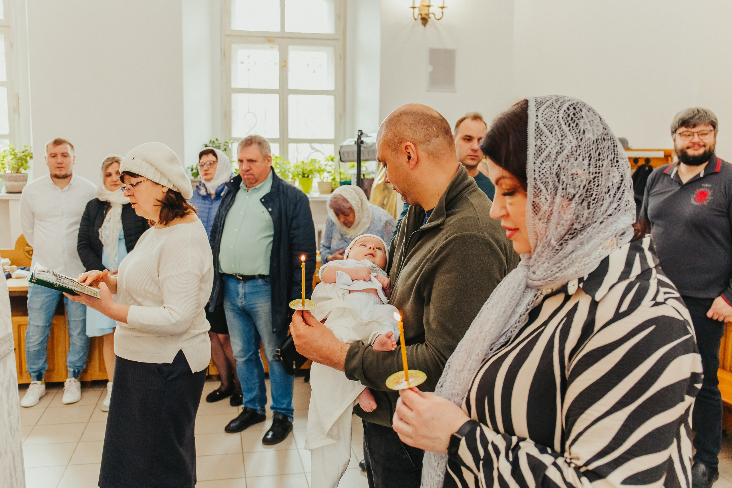Фотосъемка крещения ребенка. Фотограф новорожденных и детский в Сергиевом Посаде Кругликова Юлия