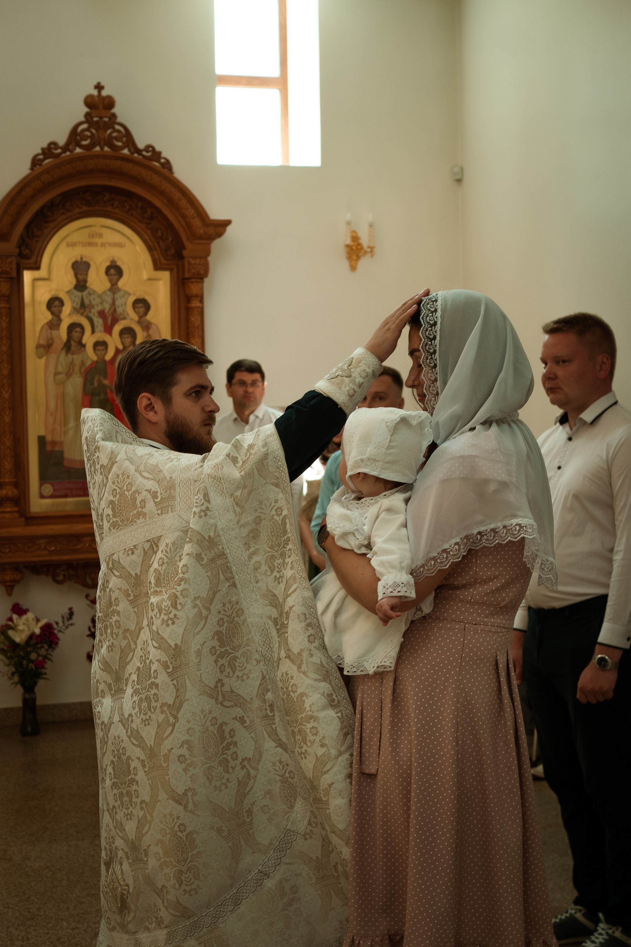 Крещение. Фотограф новорожденных в Смоленске Анастасия Дегтярева