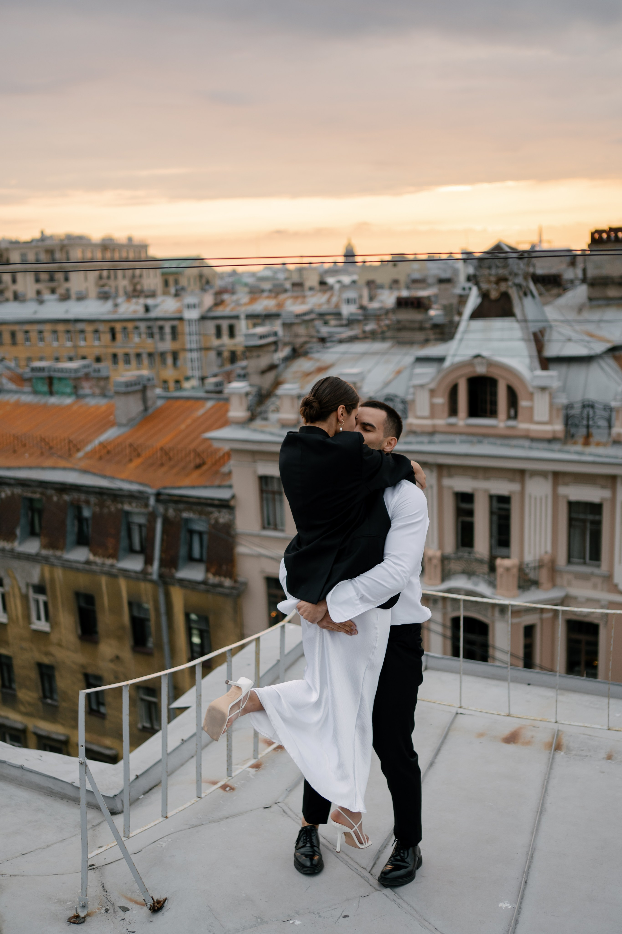 На крышах Питера. Семейный и свадебный фотограф в Красногорске Анастасия Тихонова