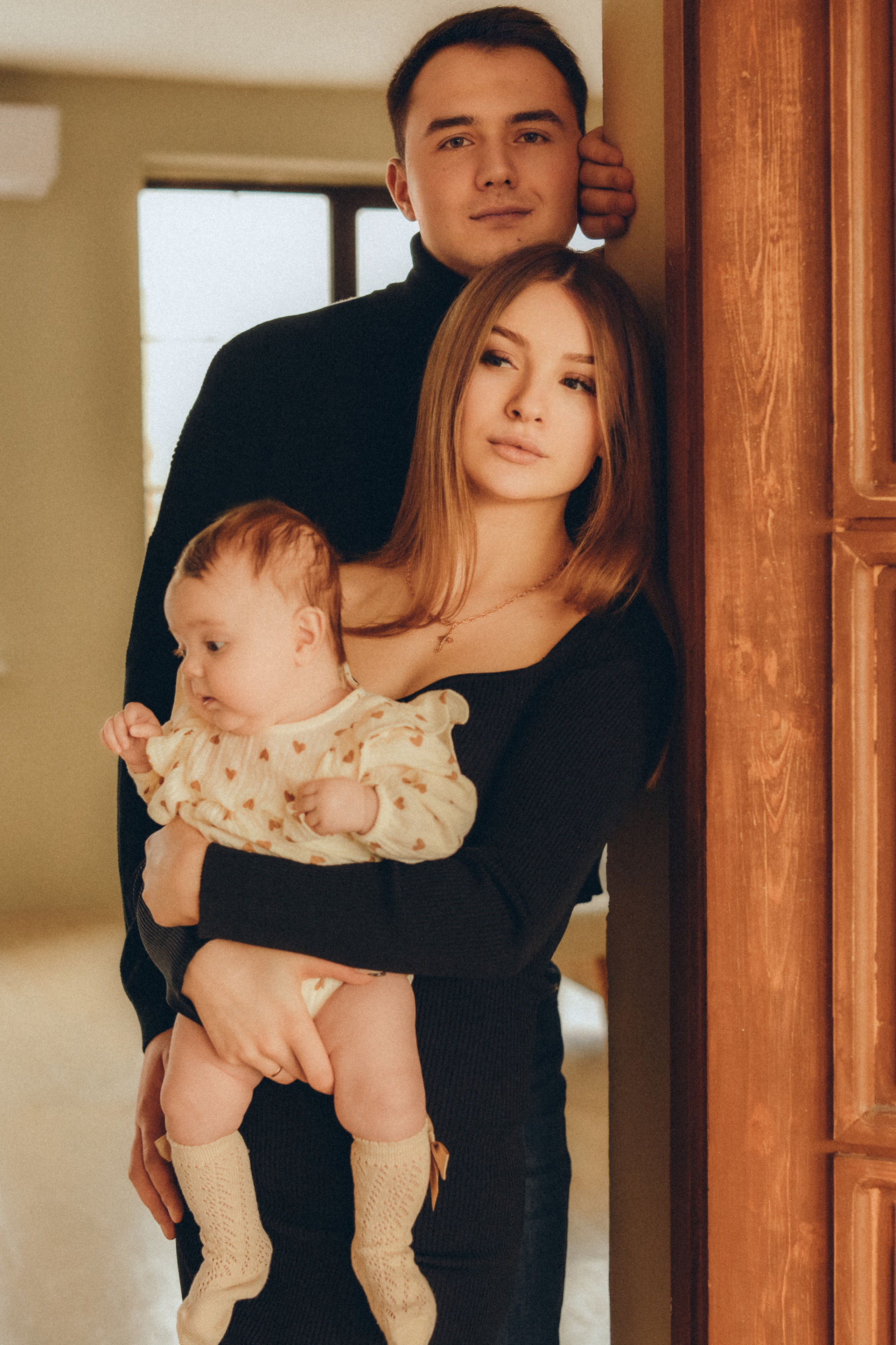 Влад, Лиза и дочь Кира. Фотограф в Москве Ангелина Ким