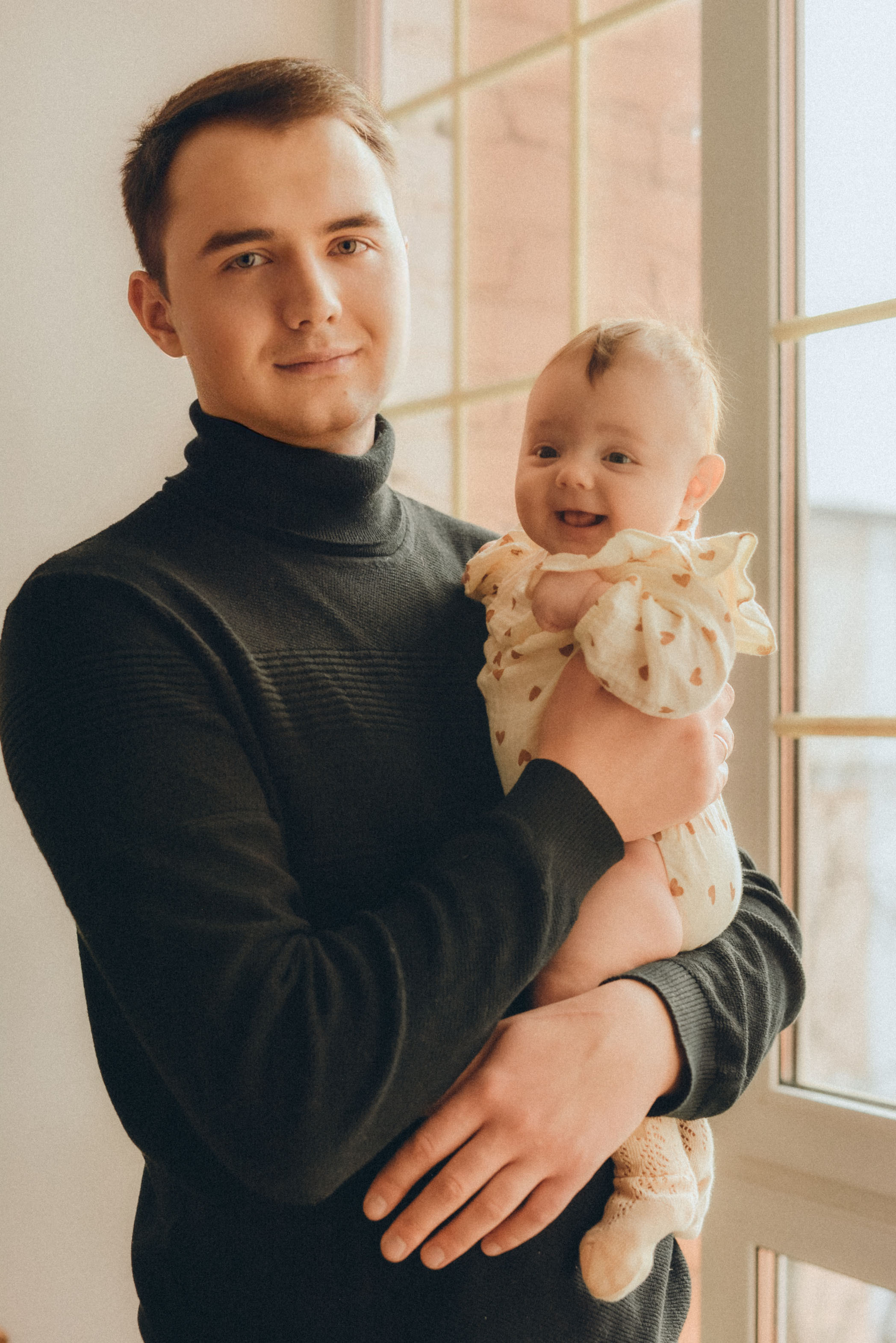 Влад, Лиза и дочь Кира. Фотограф в Москве Ангелина Ким