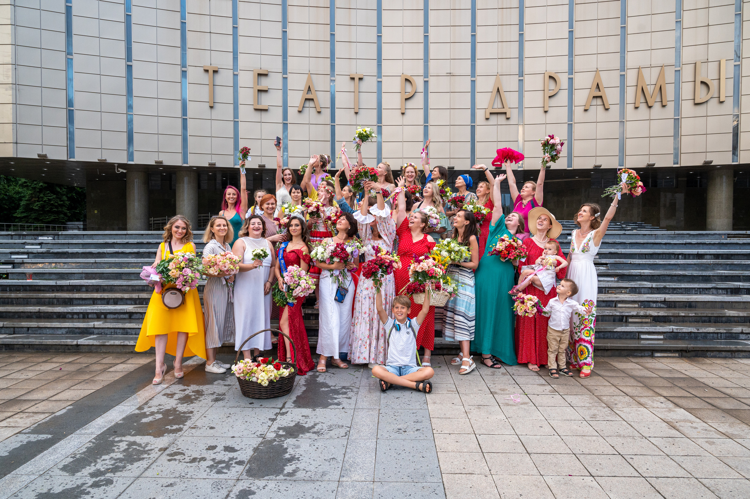 Флешмоб женственности. Бизнес-Фотограф Краснодар